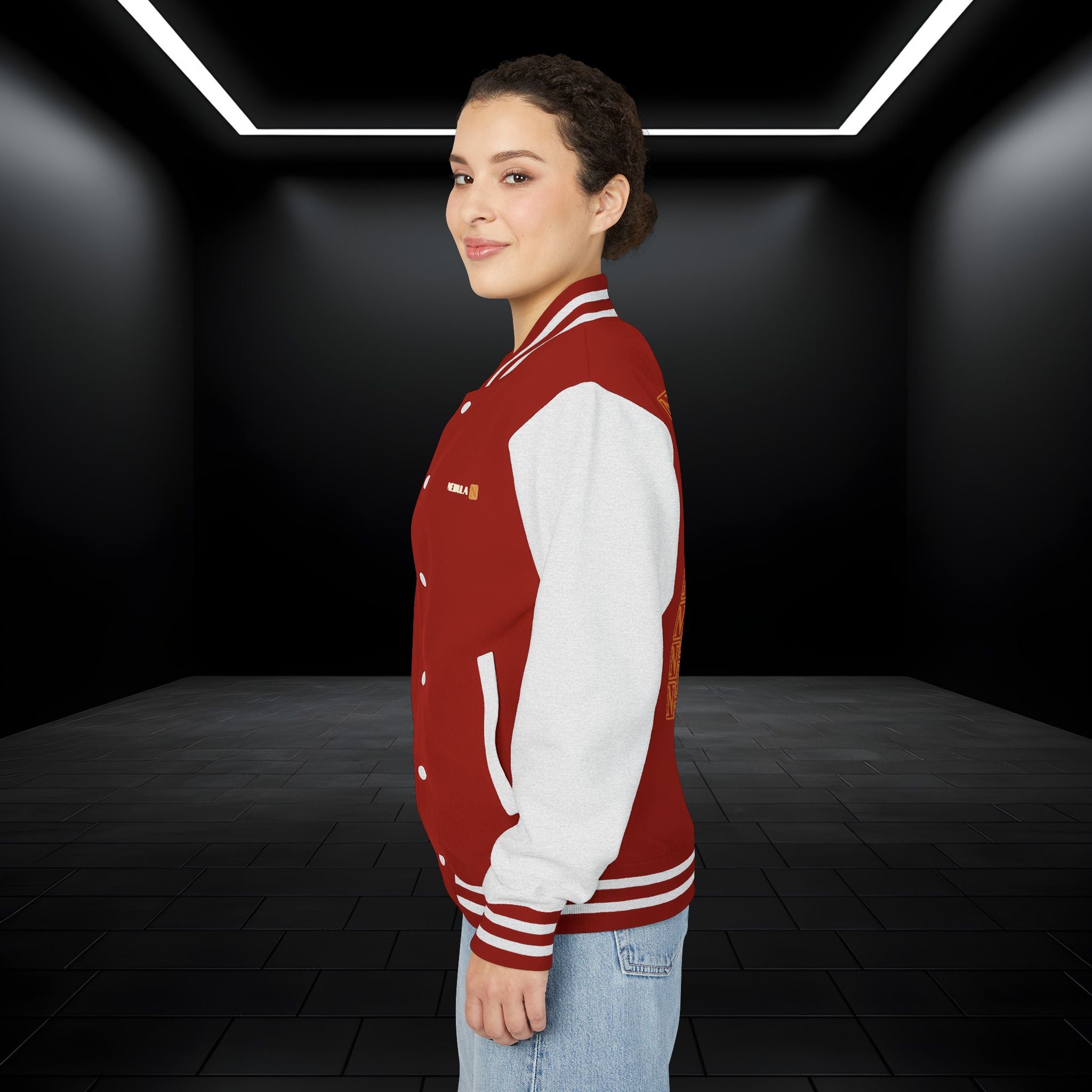 Nebula Line Designer Letterman Jacket – Retro Varsity