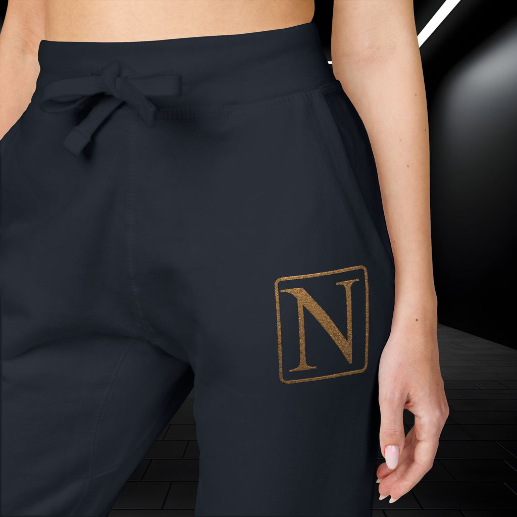 Nebula Line Limited Edition Embroidered Fleece Sweatpants Joggers