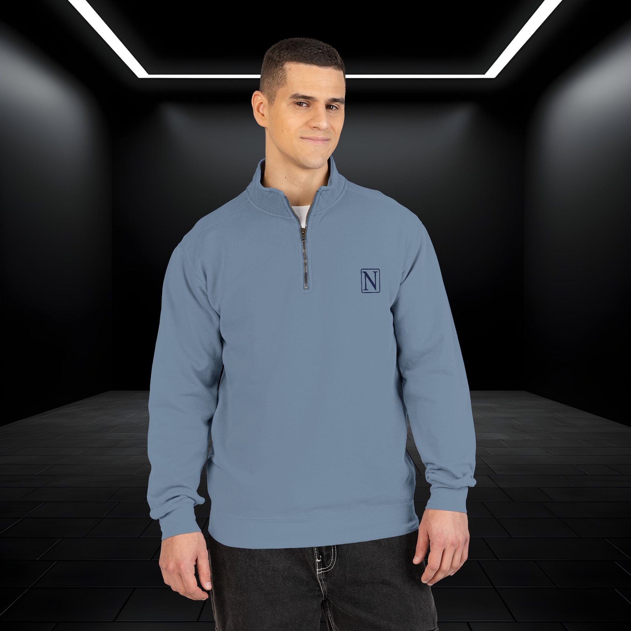 Nebula Line Limited Edition "Finance-Bro" Quarter-Zip Sweatshirt