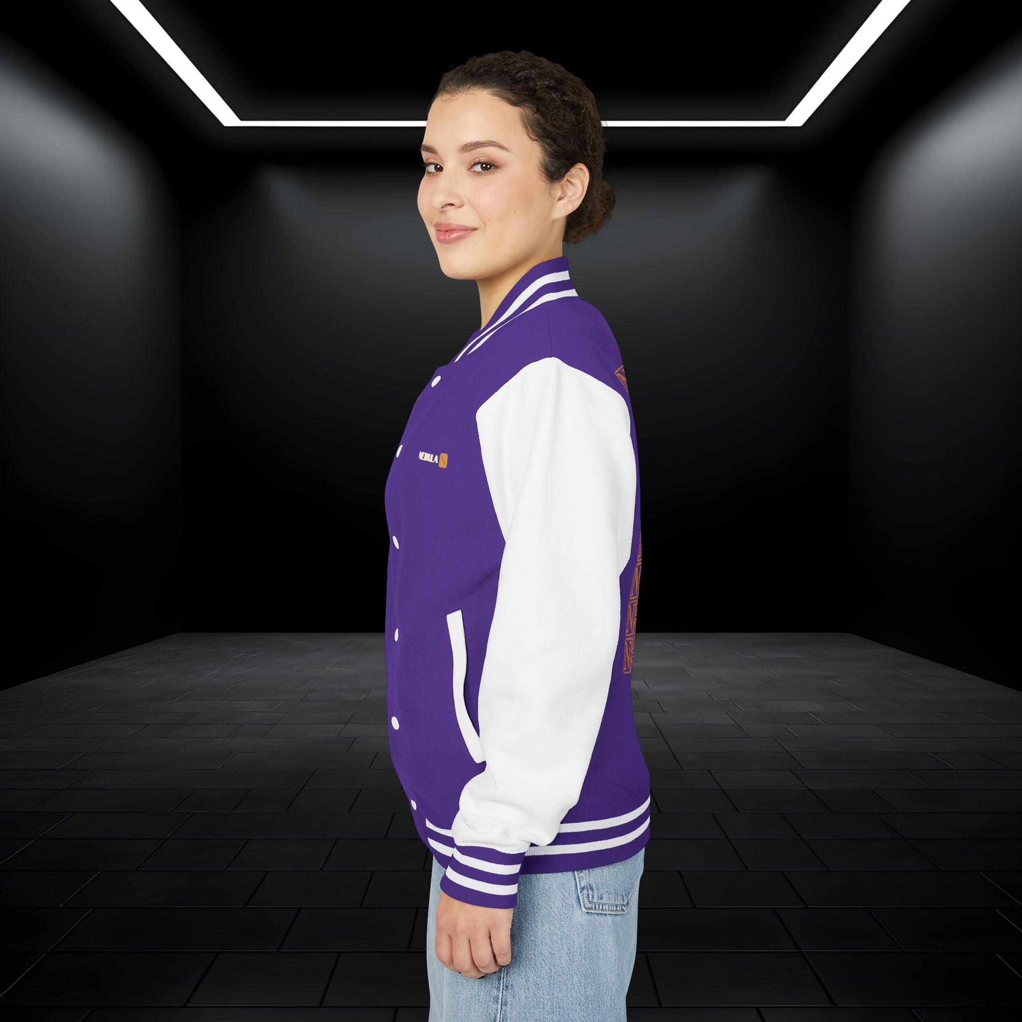 Nebula Line Designer Letterman Jacket – Retro Varsity