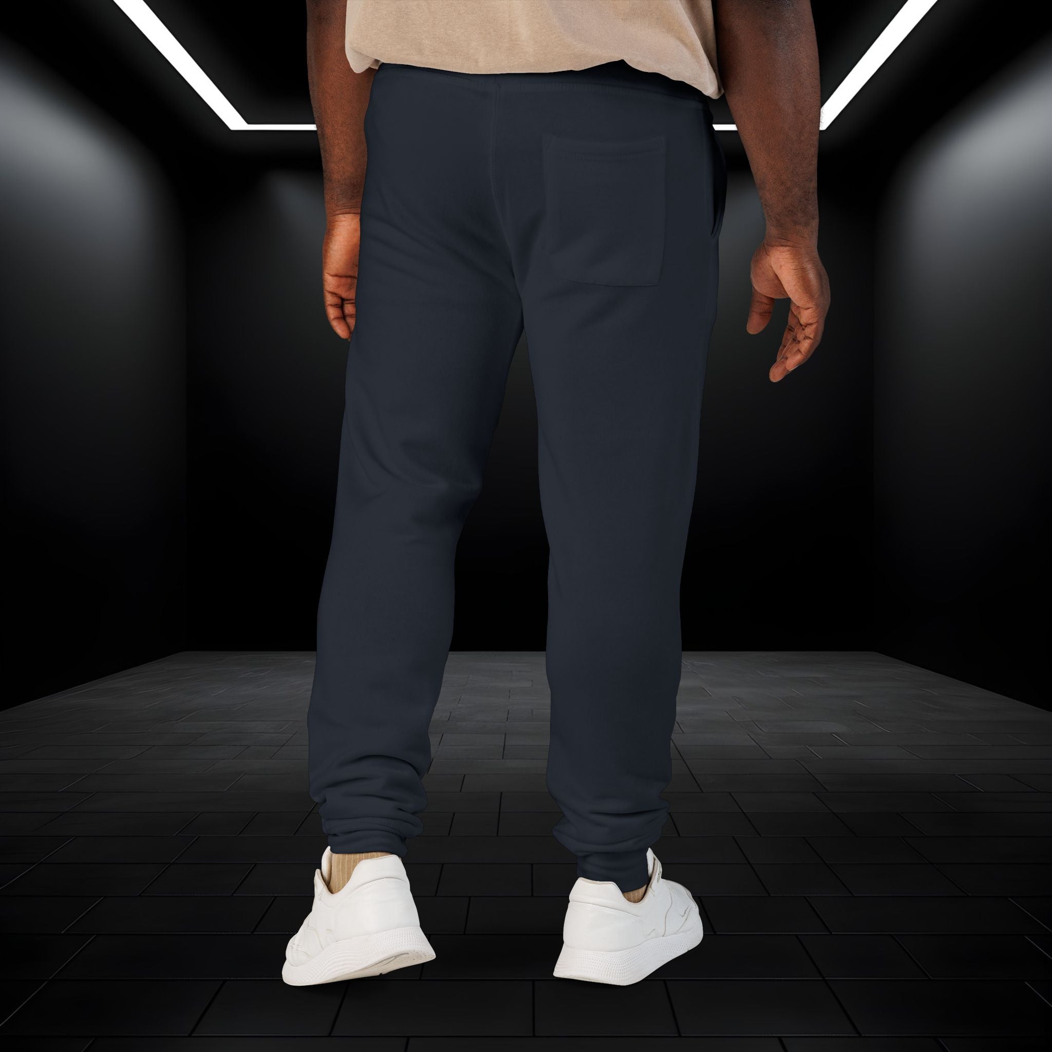 Nebula Line Limited Edition Embroidered Fleece Sweatpants Joggers