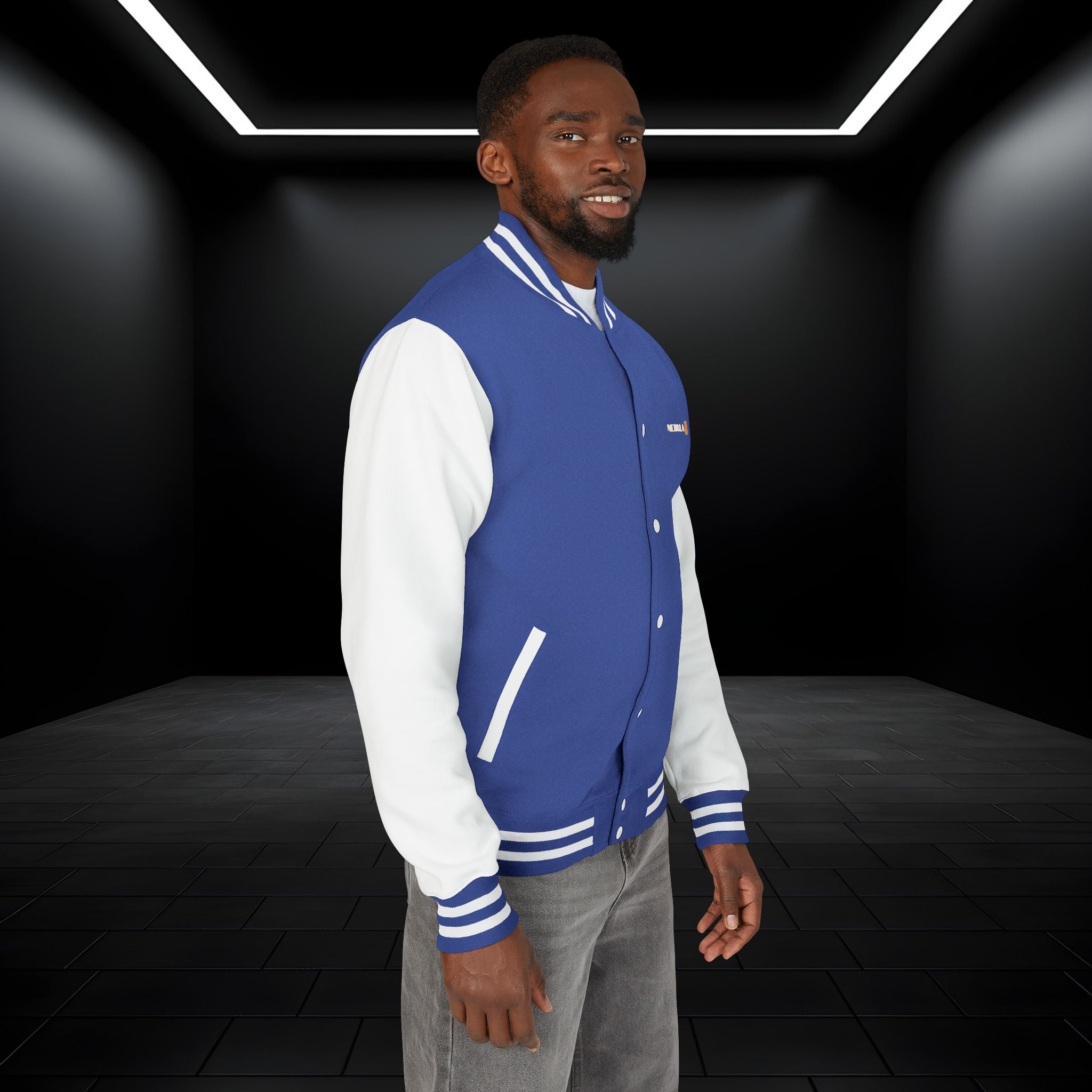 Nebula Line Designer Letterman Jacket – Retro Varsity