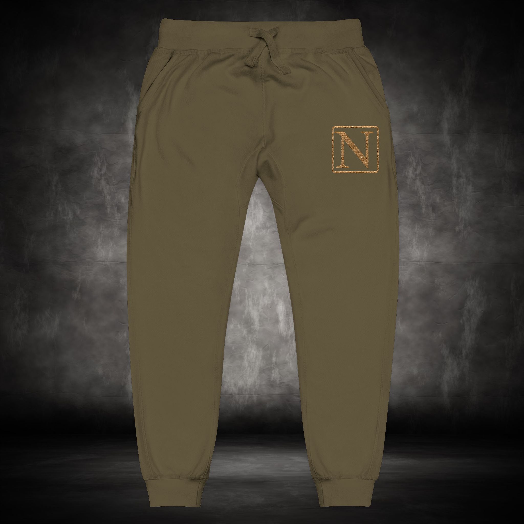 Nebula Line Limited Edition Embroidered Fleece Sweatpants Joggers