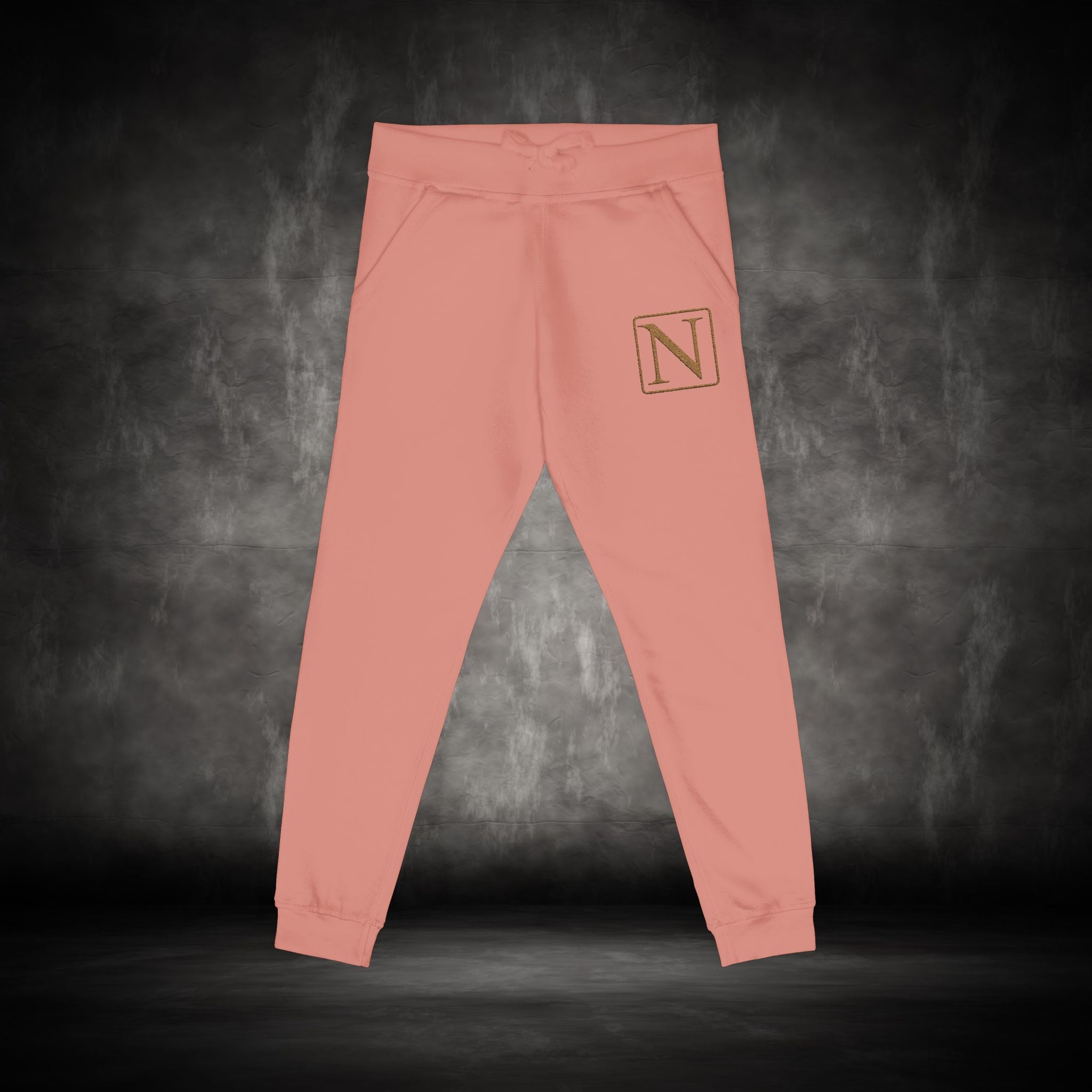 Nebula Line Limited Edition Embroidered Fleece Sweatpants Joggers