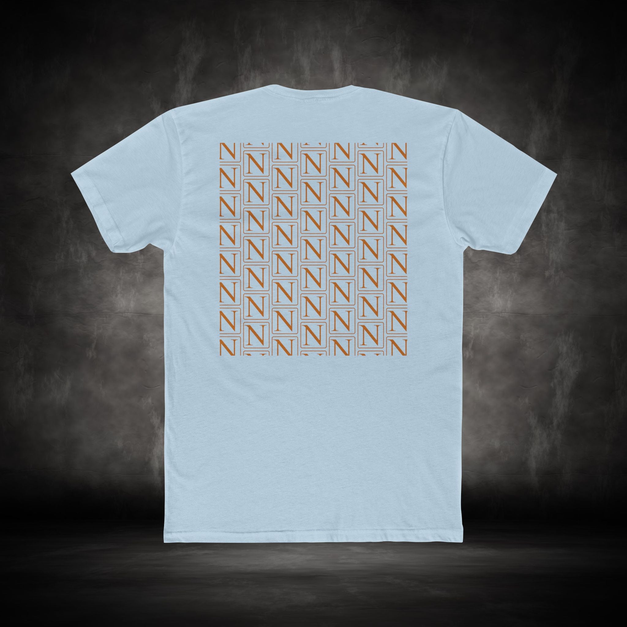 Nebula Line Minimalist Designer Cotton Crew T-Shirt