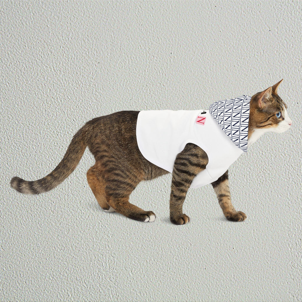 Nebula Pet Hoodie — Modern Monogrammed Dog & Cat Hoodie