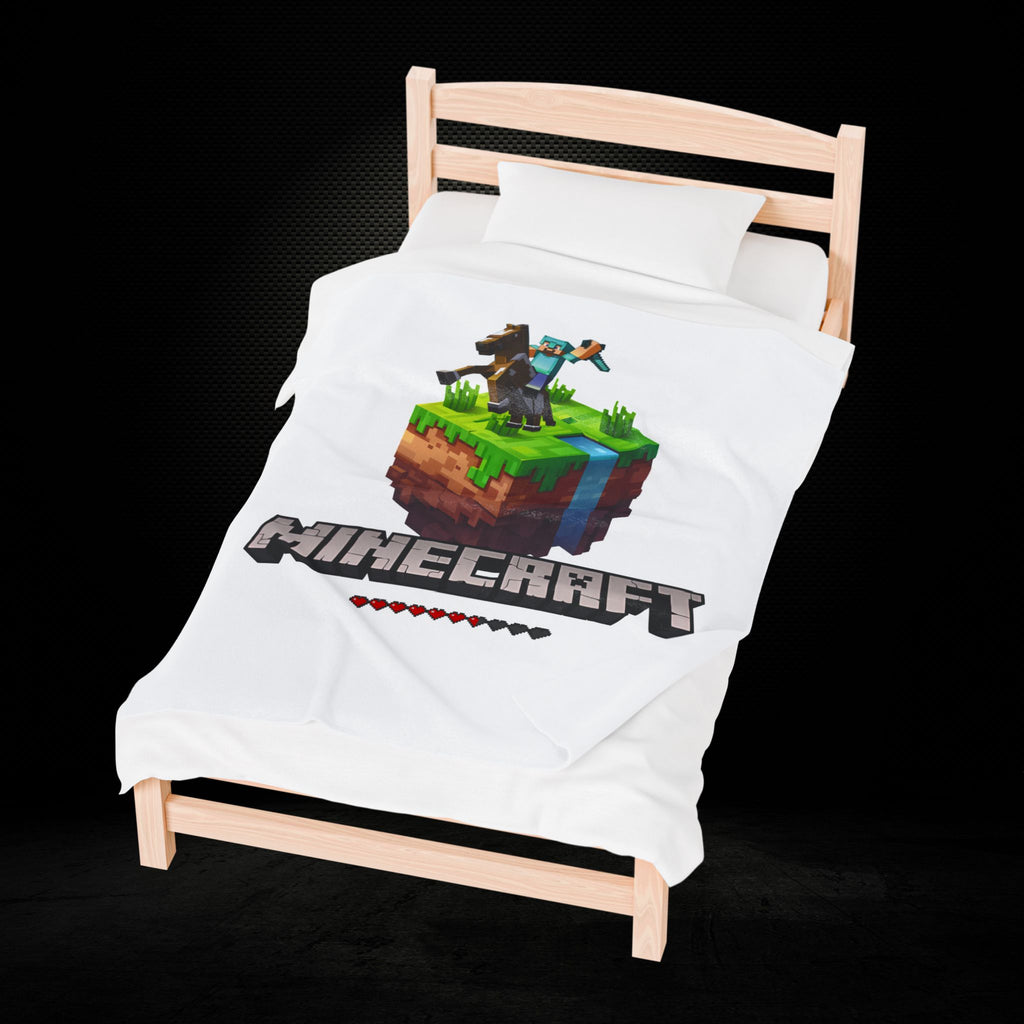 Minecraft Velveteen Plush Blanket