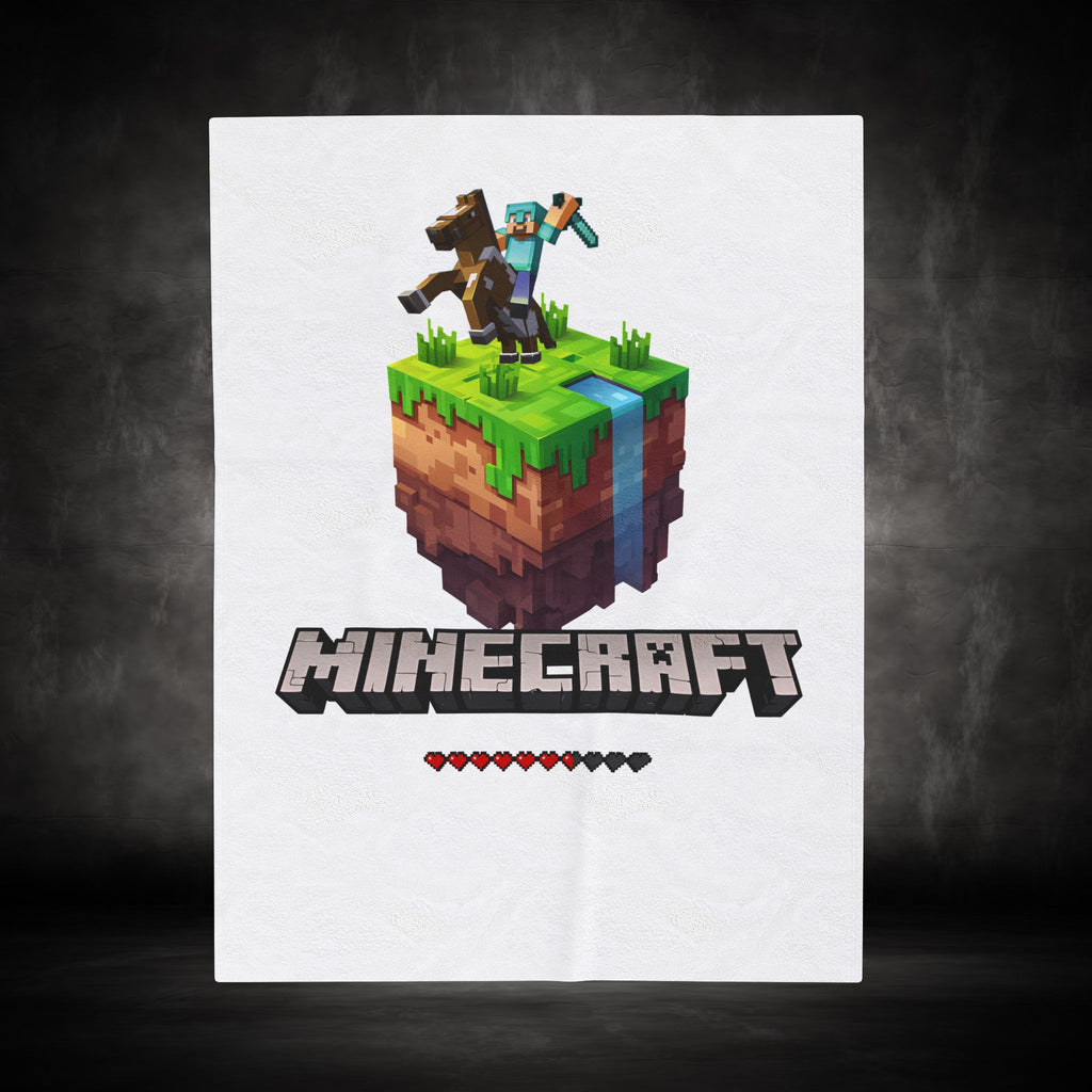 Minecraft Velveteen Plush Blanket