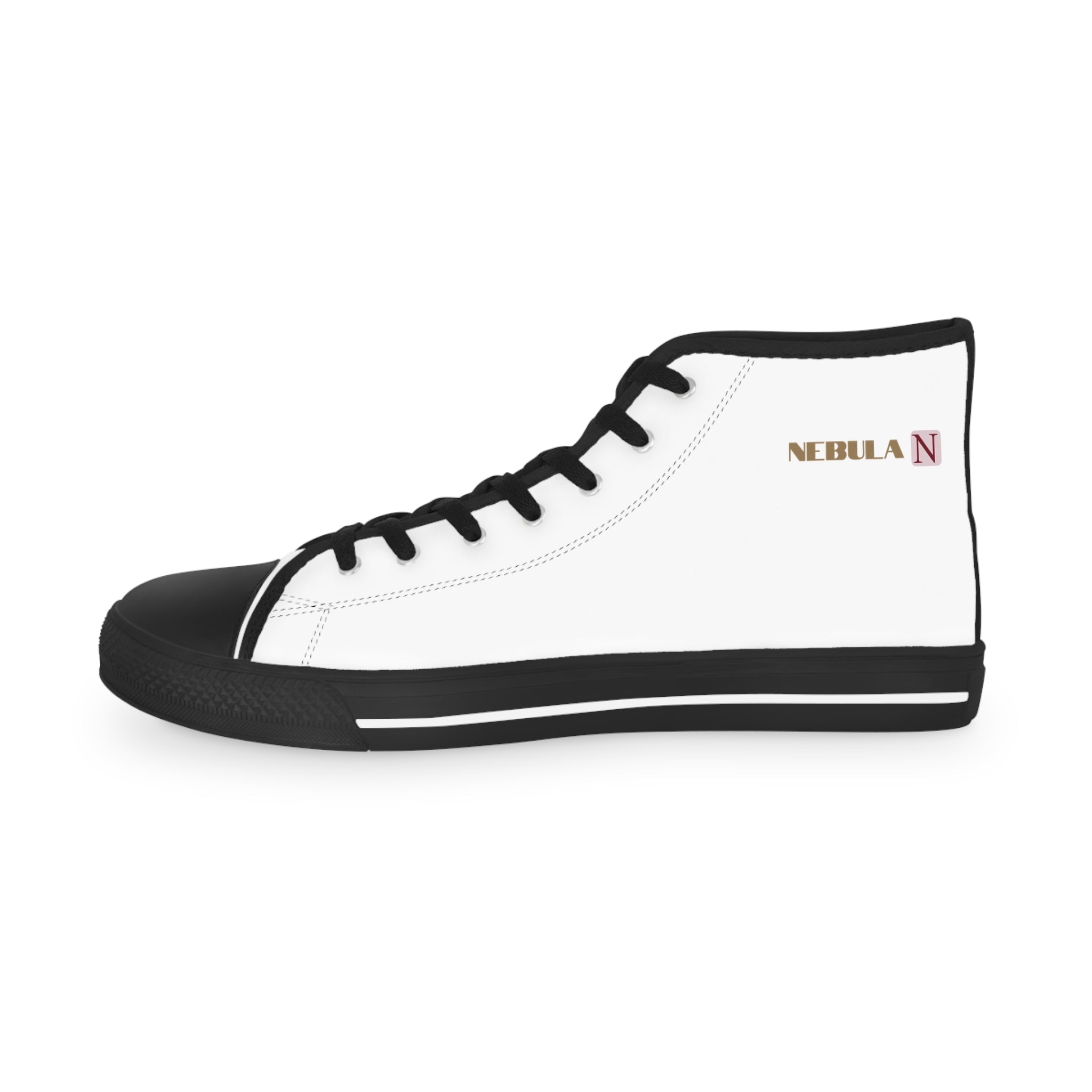 Nebula Line Limited Edition High Top Canvas Sneakers For Men