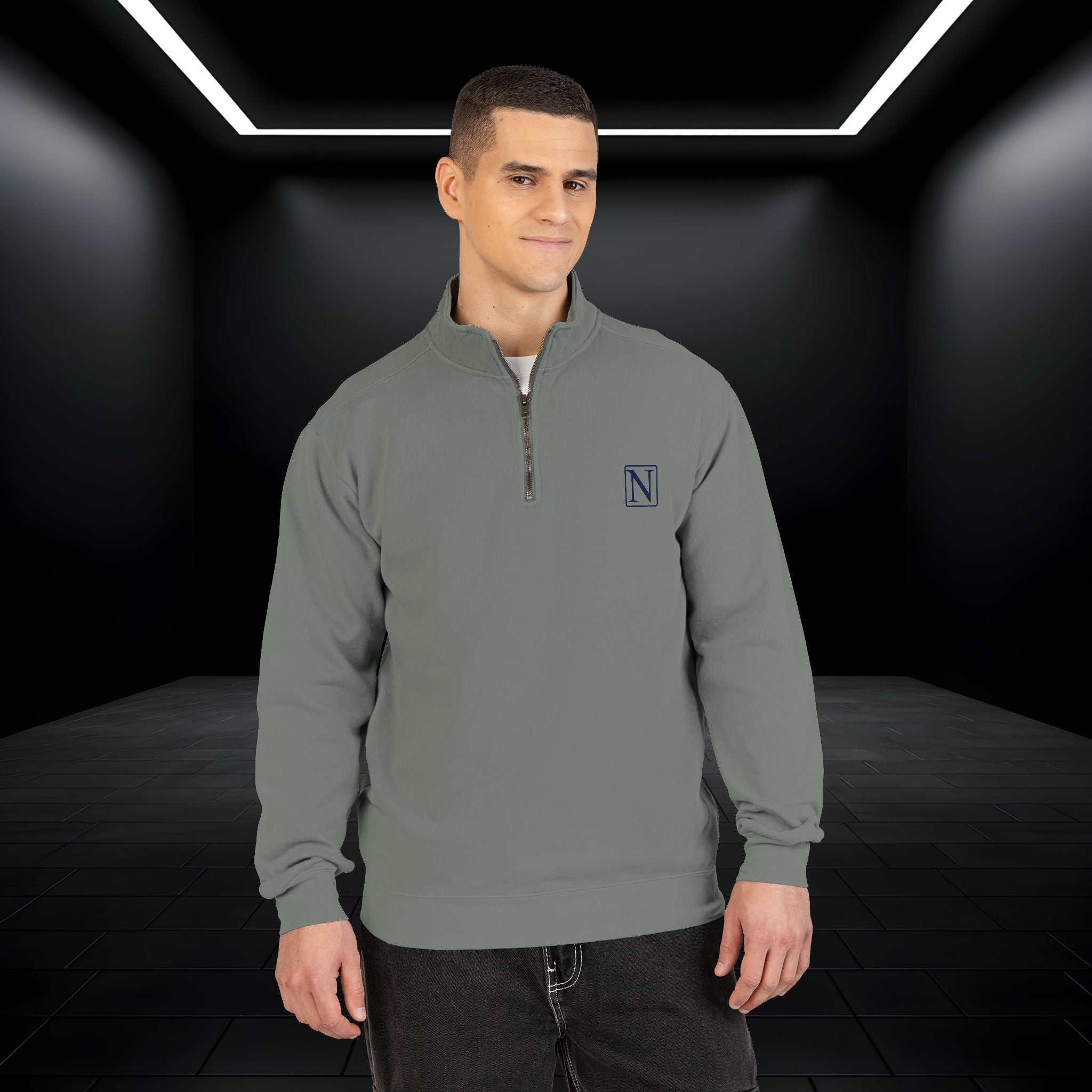Nebula Line Limited Edition "Finance-Bro" Quarter-Zip Sweatshirt