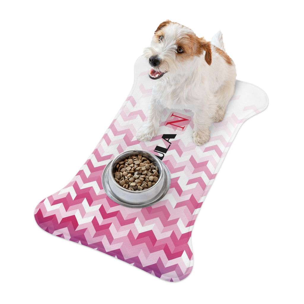 Nebula Shaped Pet Feeding Mat — Non-Slip Dog & Cat Food Bowl Placemat