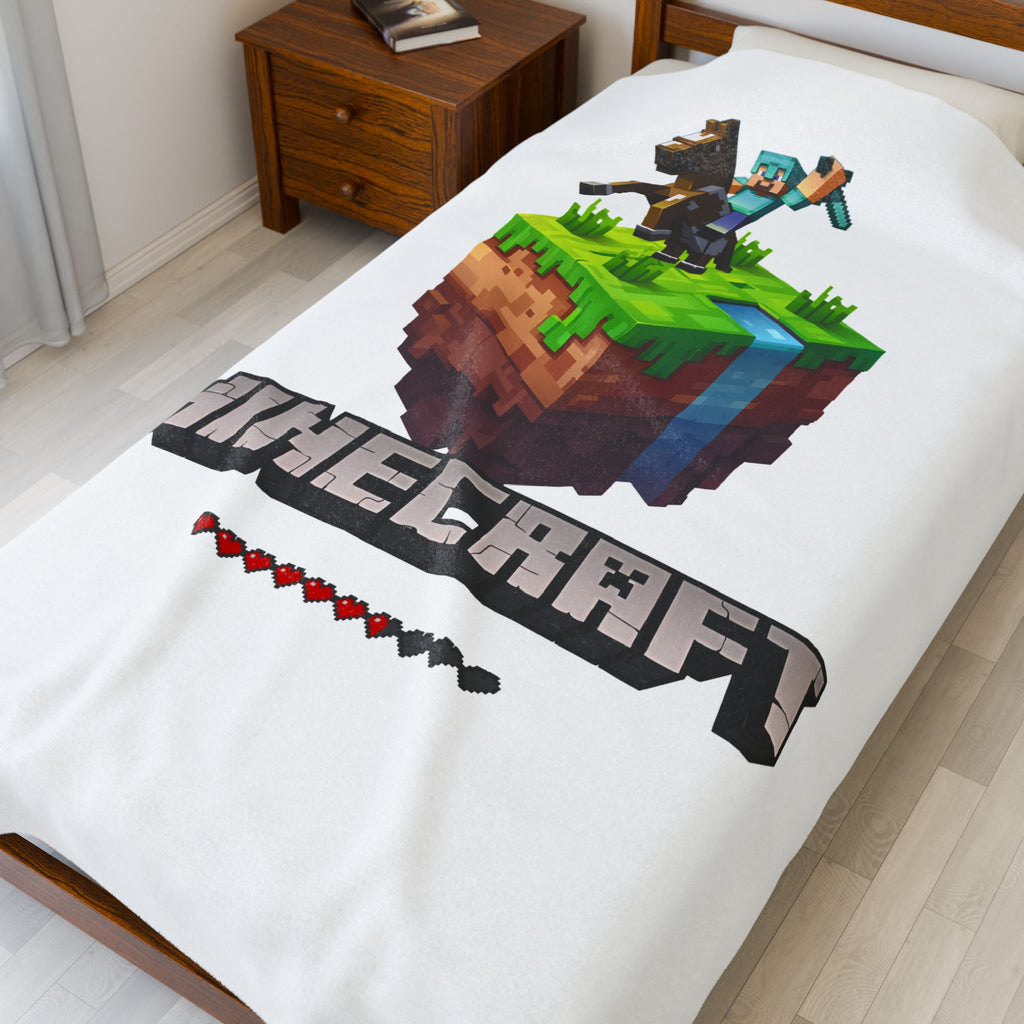 Minecraft Velveteen Plush Blanket