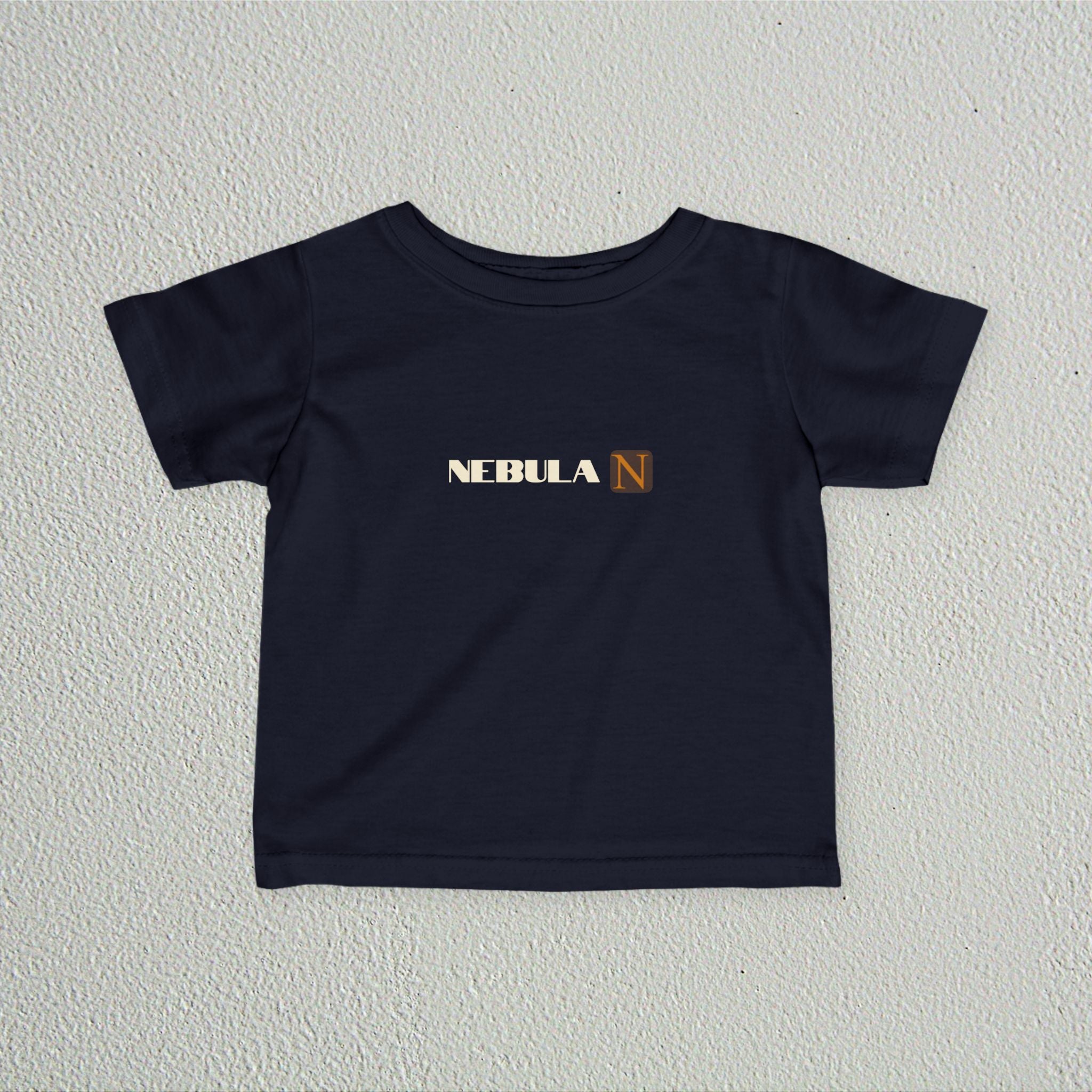 Nebula Line Infant Tee — Minimalist Baby T-Shirt, Soft Newborn Top
