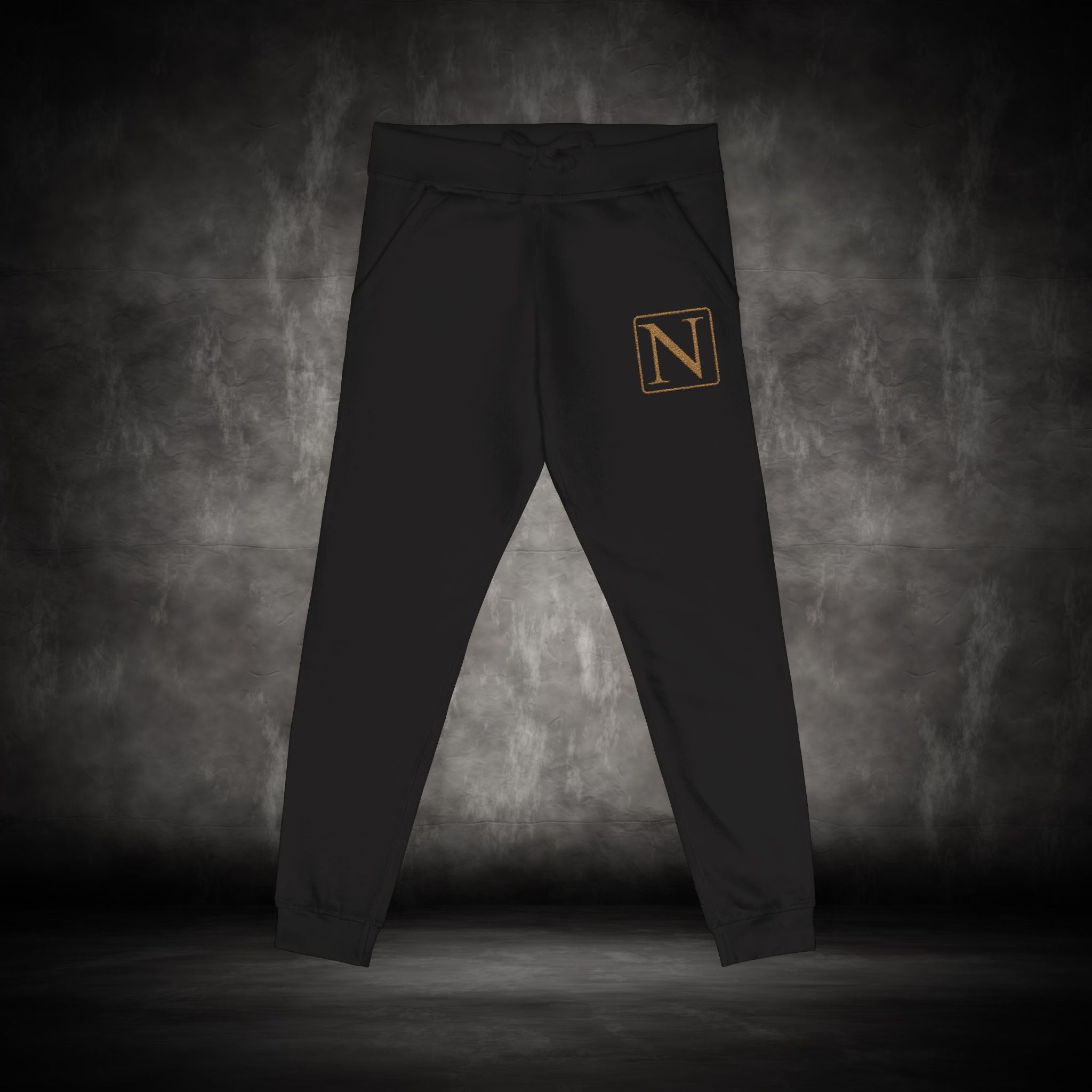 Nebula Line Limited Edition Embroidered Fleece Sweatpants Joggers