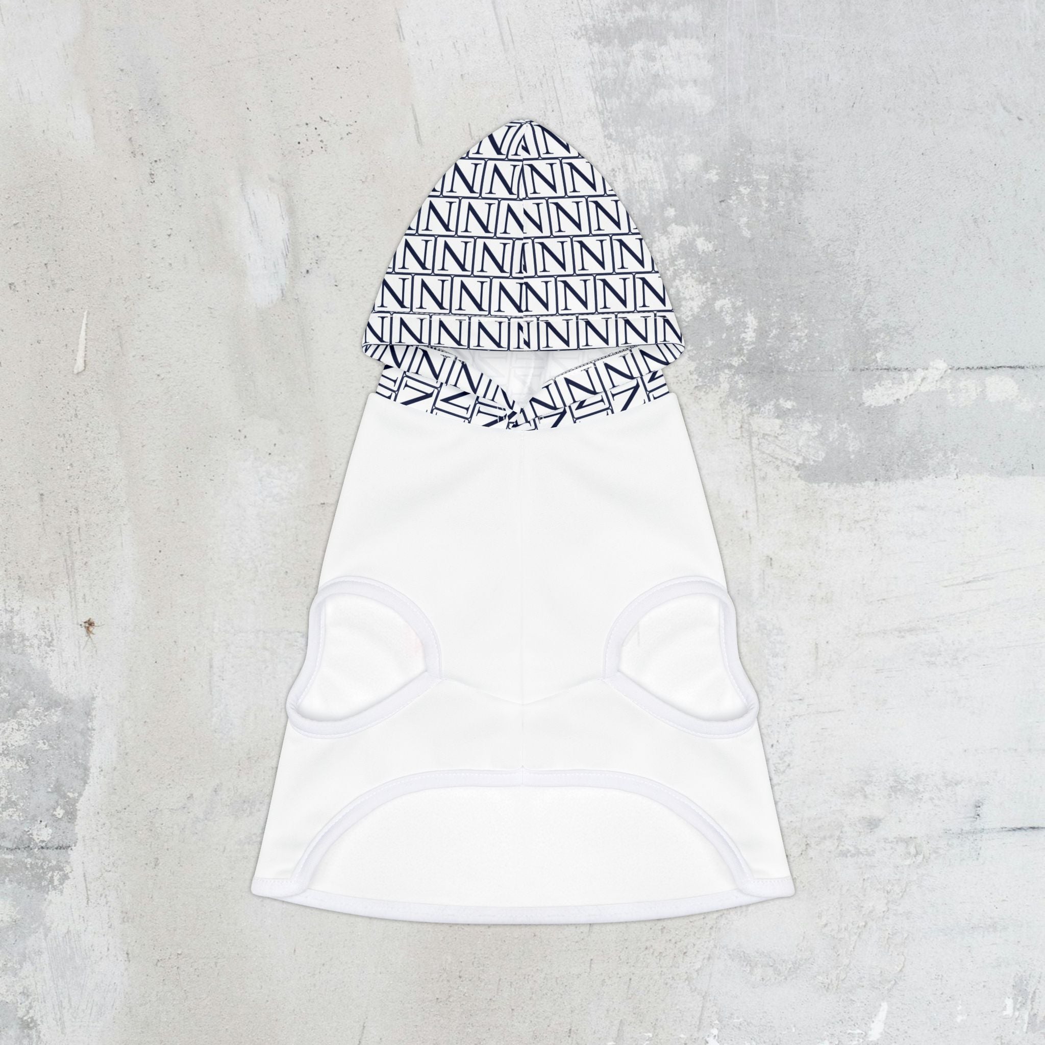 Nebula Pet Hoodie — Modern Monogrammed Dog & Cat Hoodie