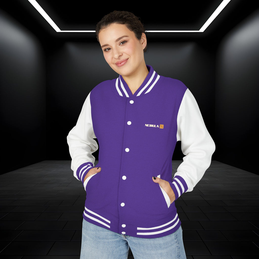 Nebula Line Designer Letterman Jacket – Retro Varsity