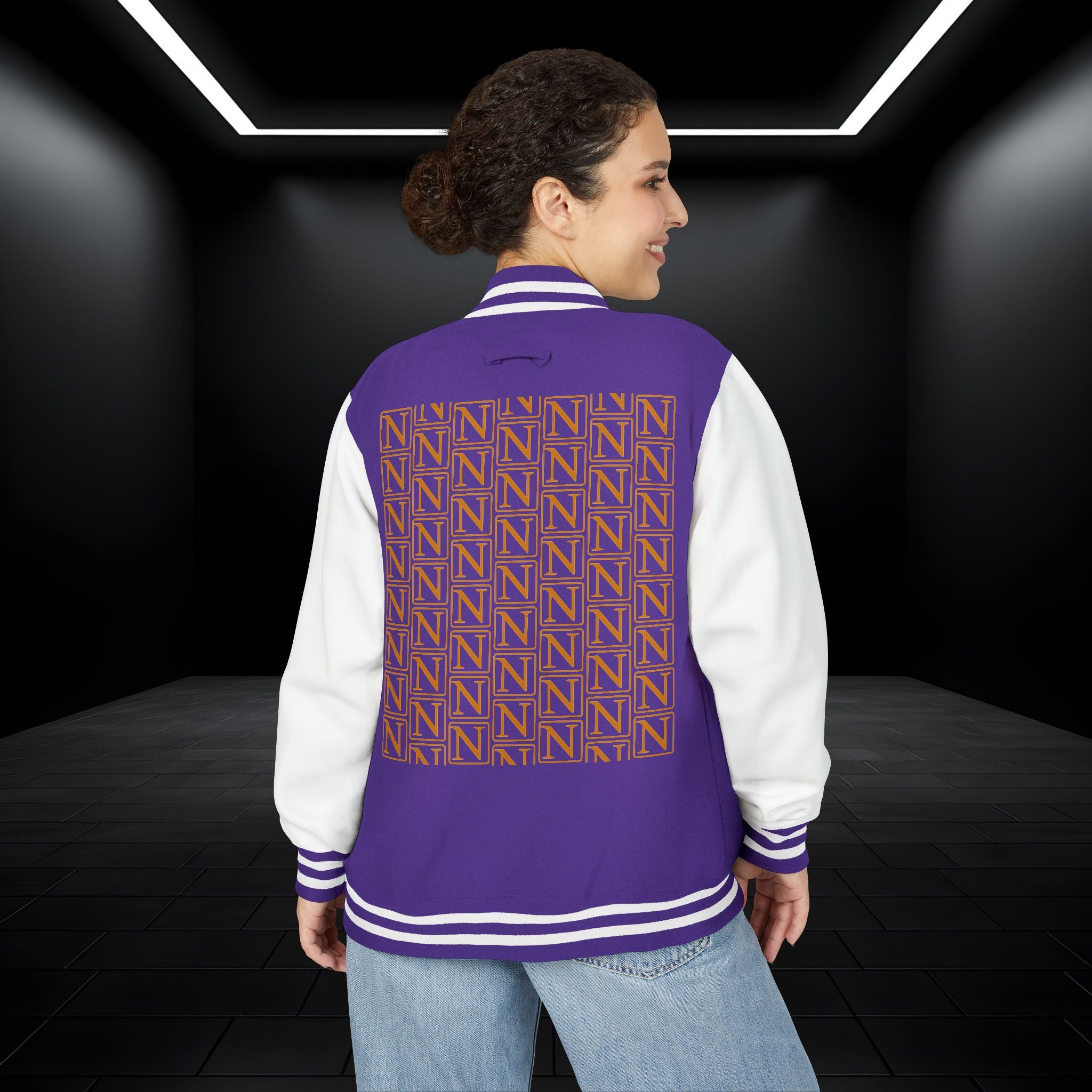 Nebula Line Designer Letterman Jacket – Retro Varsity