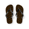 Nebula Line Limited Edition Black and Gold Flip Flops
