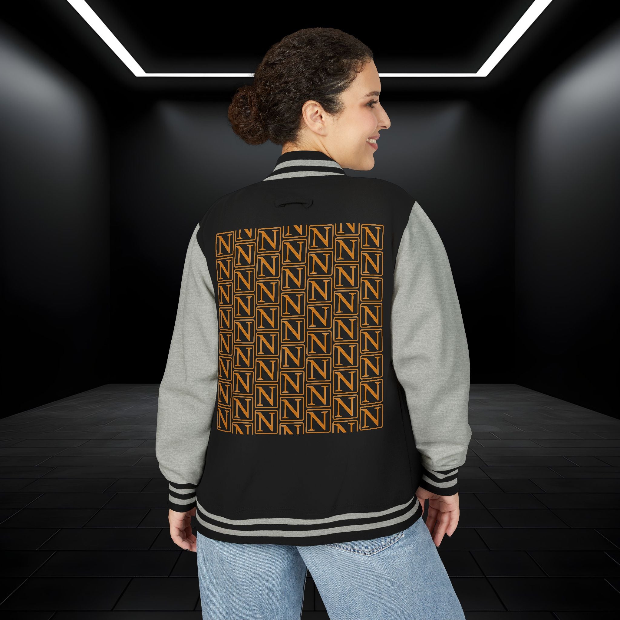 Nebula Line Designer Letterman Jacket – Retro Varsity