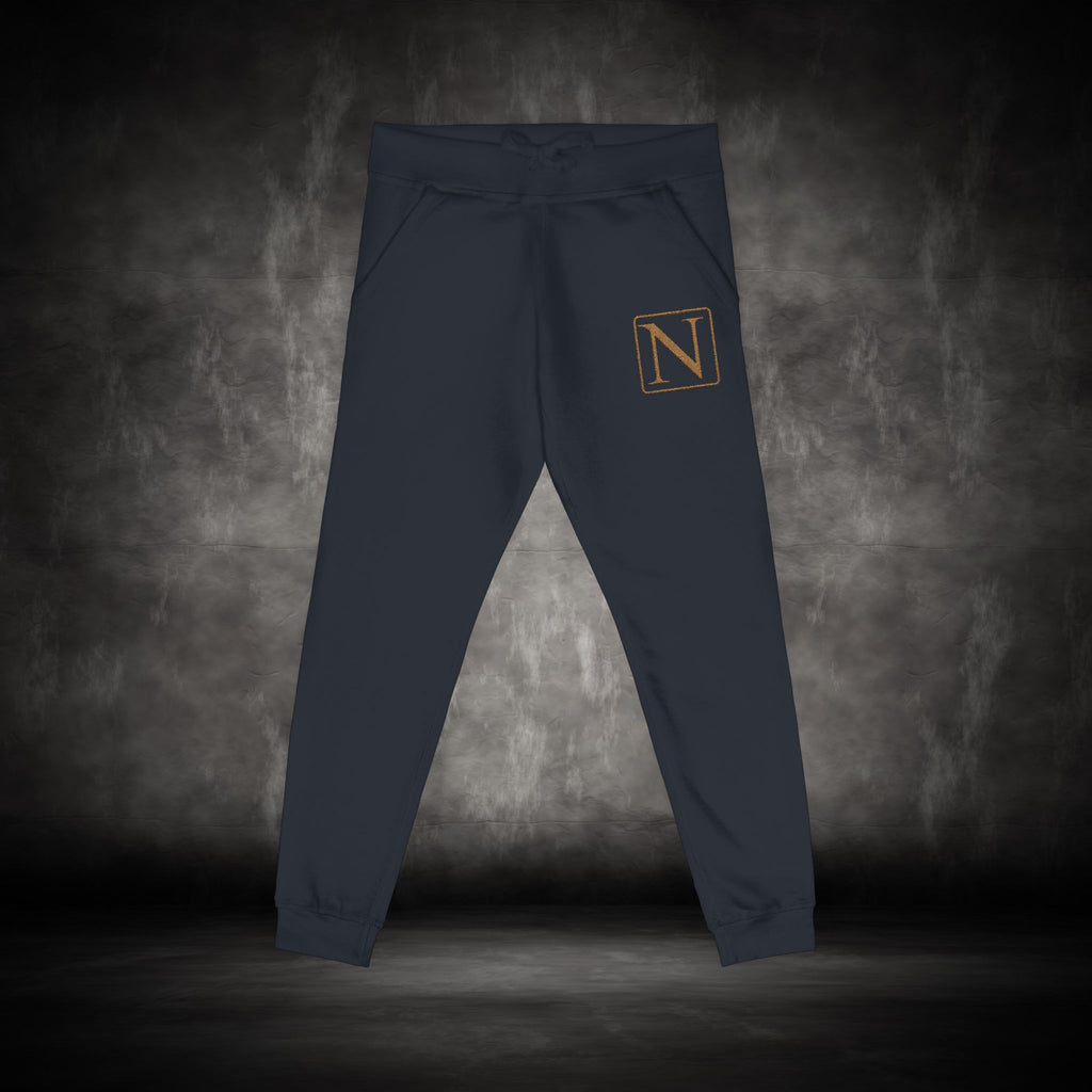 Nebula Line Limited Edition Embroidered Fleece Sweatpants Joggers