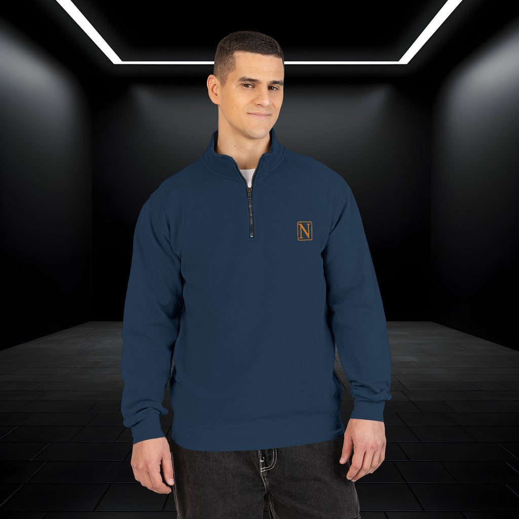 Nebula Line Limited Edition "Finance-Bro" Quarter-Zip Sweatshirt