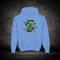 Youth Hoodie — Minecraft Creeper Gaming Sweatshirt