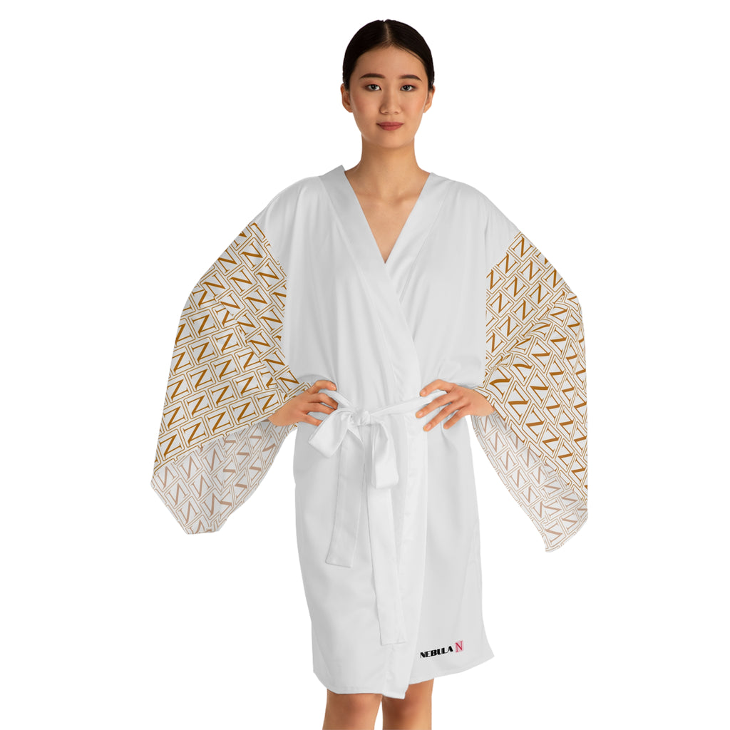 Nebula Line Limited Edition White Kimono Robe
