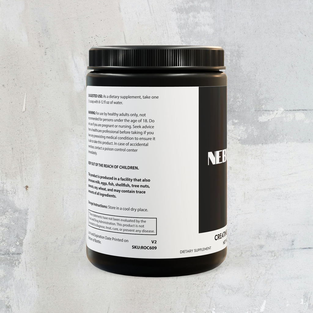 Nebula Creatine Monohydrate Supplement (300g, 10.58oz)