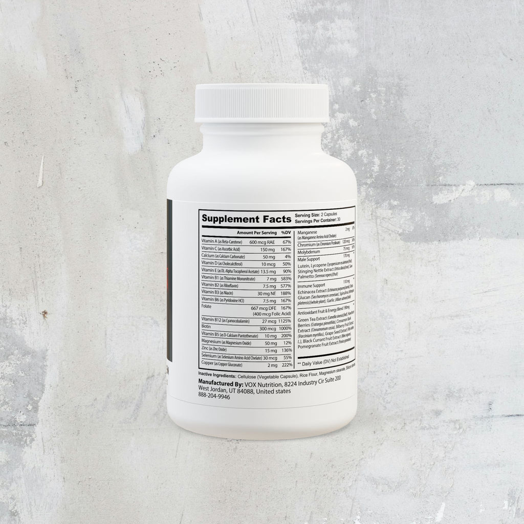 Nebula Multivitamin for Men Supplement (60 Capsules)