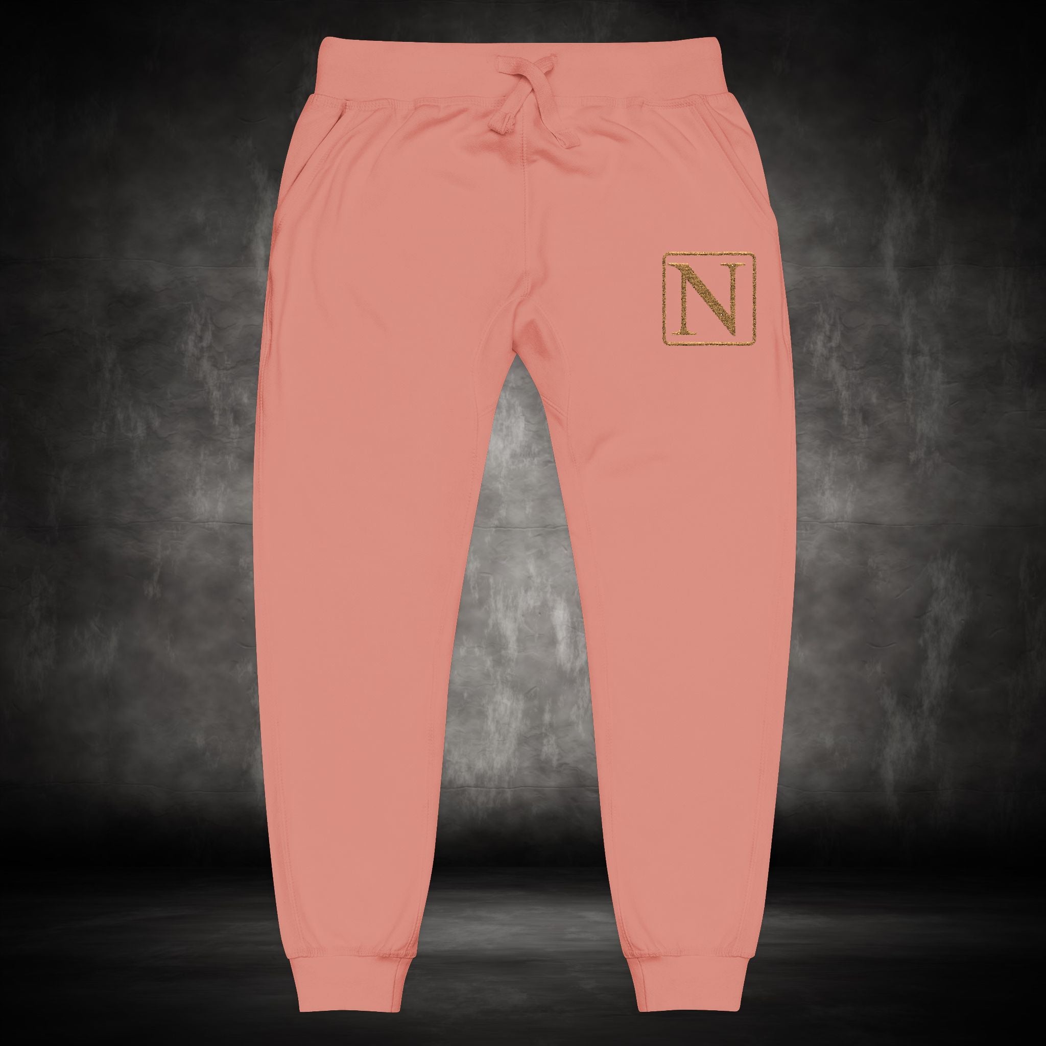 Nebula Line Limited Edition Embroidered Fleece Sweatpants Joggers