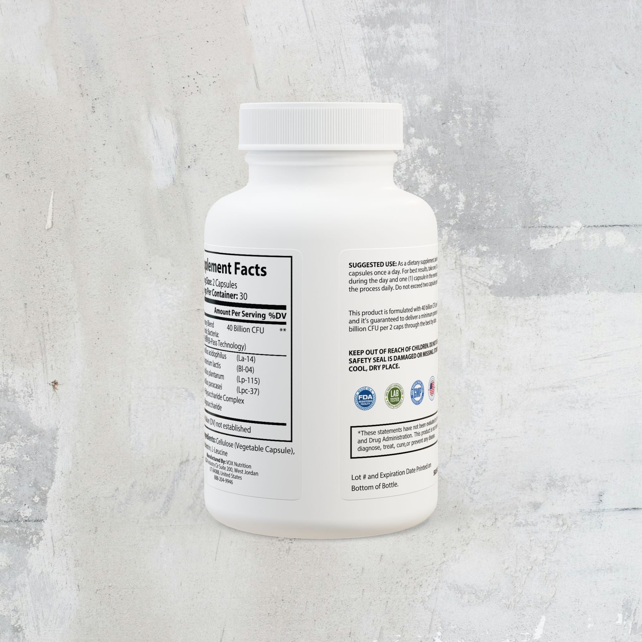 Nebula Probiotics Supplement (60 Capsules)