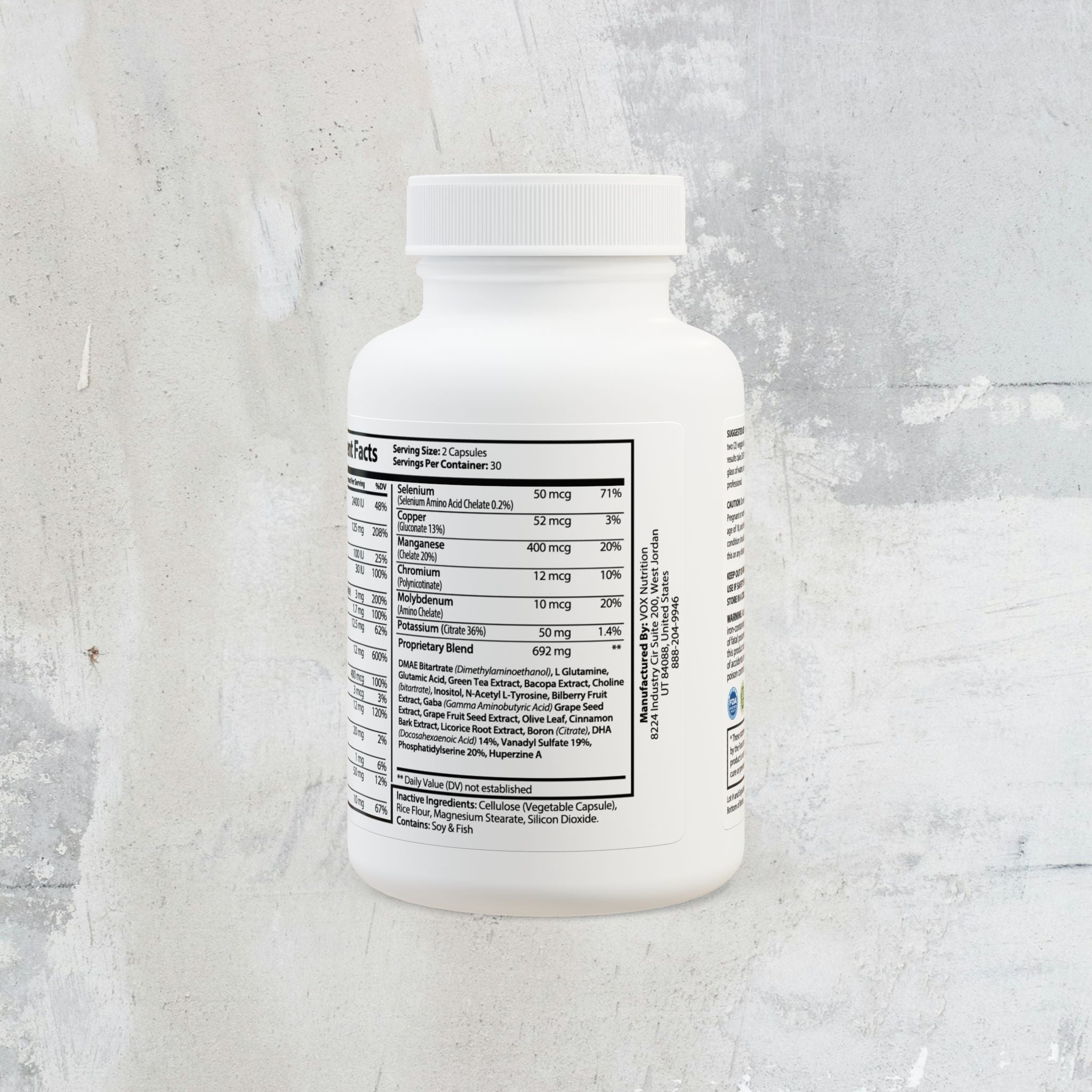 Nebula Brain Support Complex Supplement (60 Capsules)