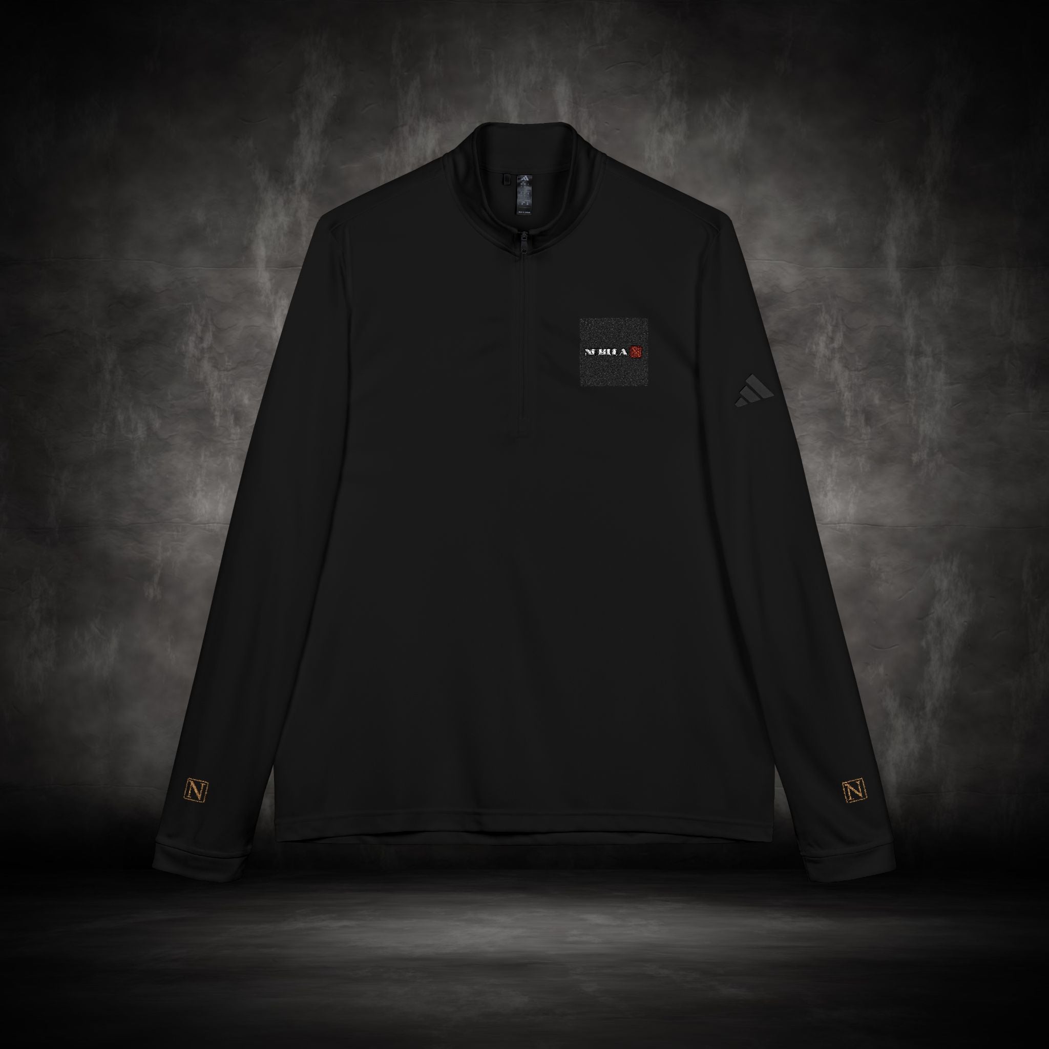 Nebula Line Limited Edition Adidas Collab Embroidered Quarter-Zip Pullover