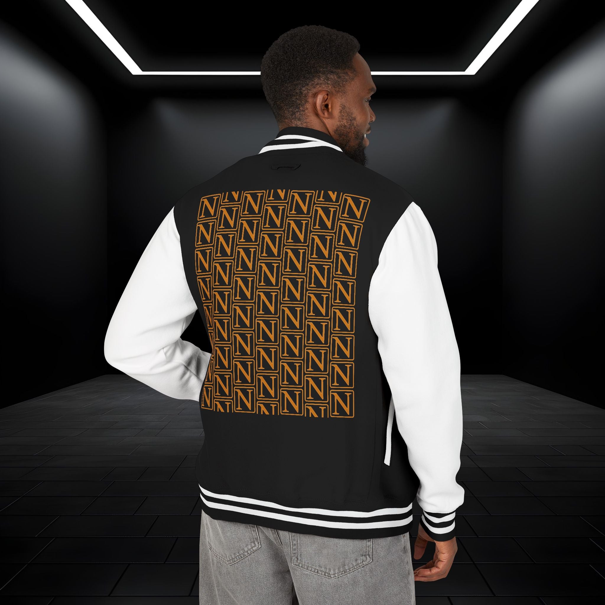 Nebula Line Designer Letterman Jacket – Retro Varsity