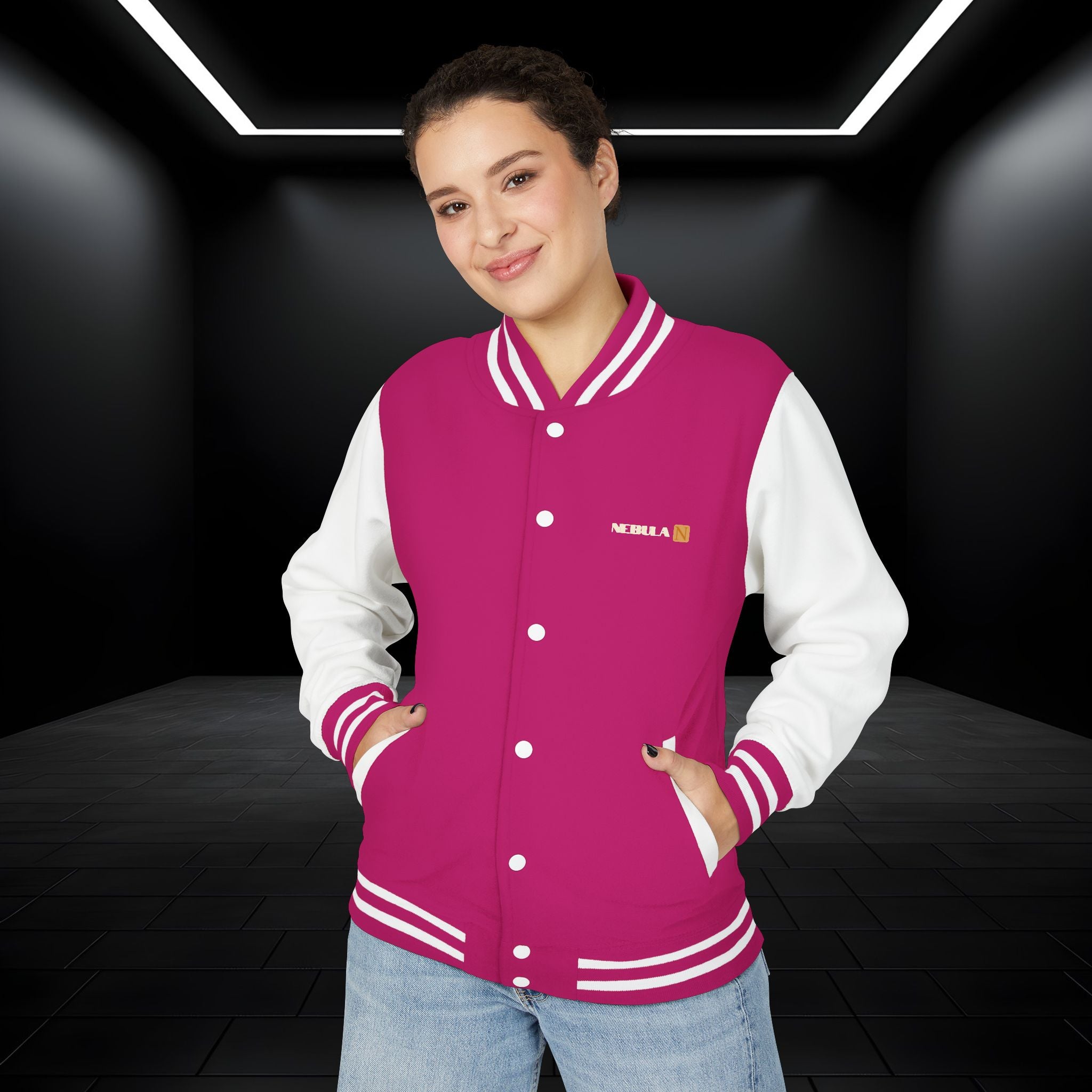 Nebula Line Designer Letterman Jacket – Retro Varsity