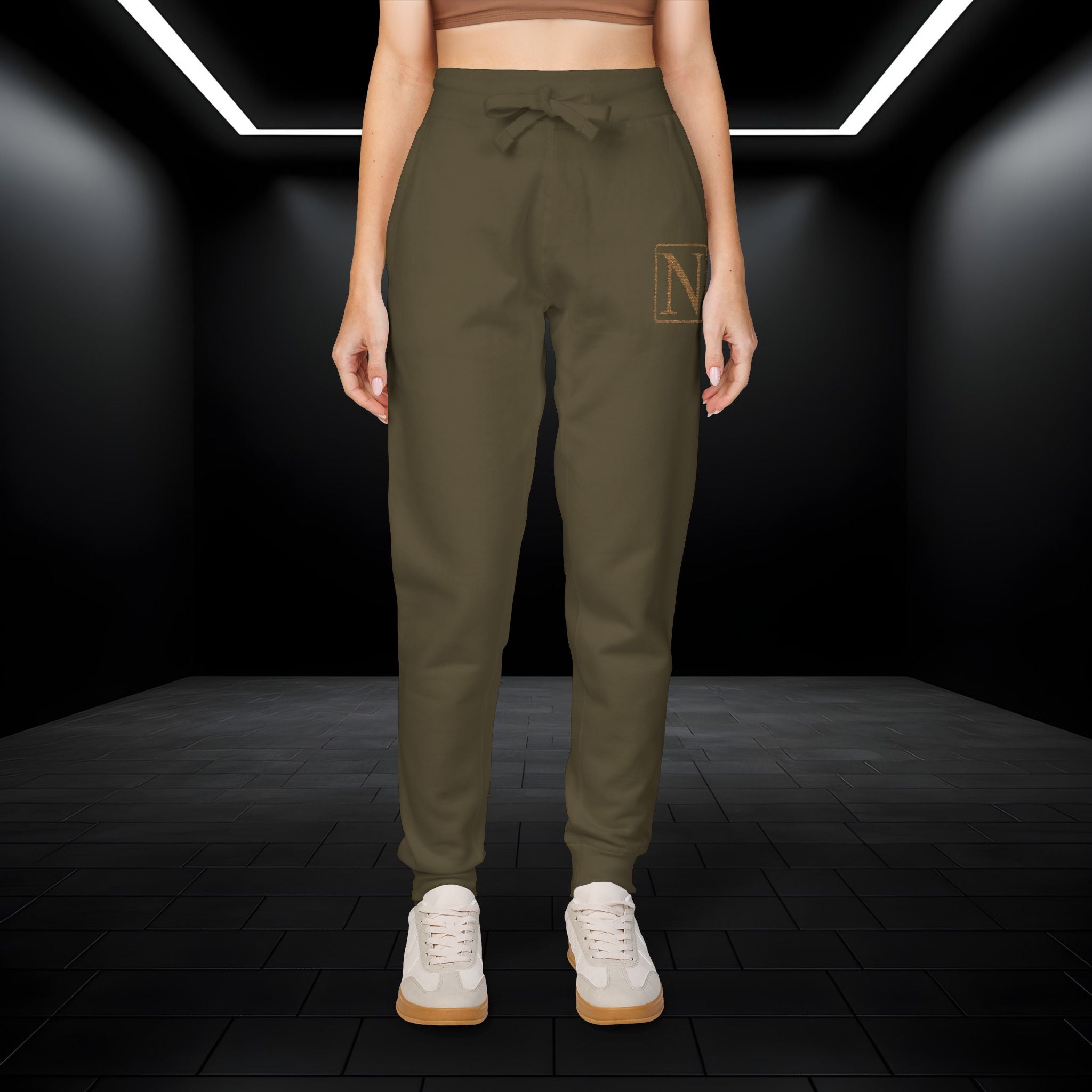 Nebula Line Limited Edition Embroidered Fleece Sweatpants Joggers