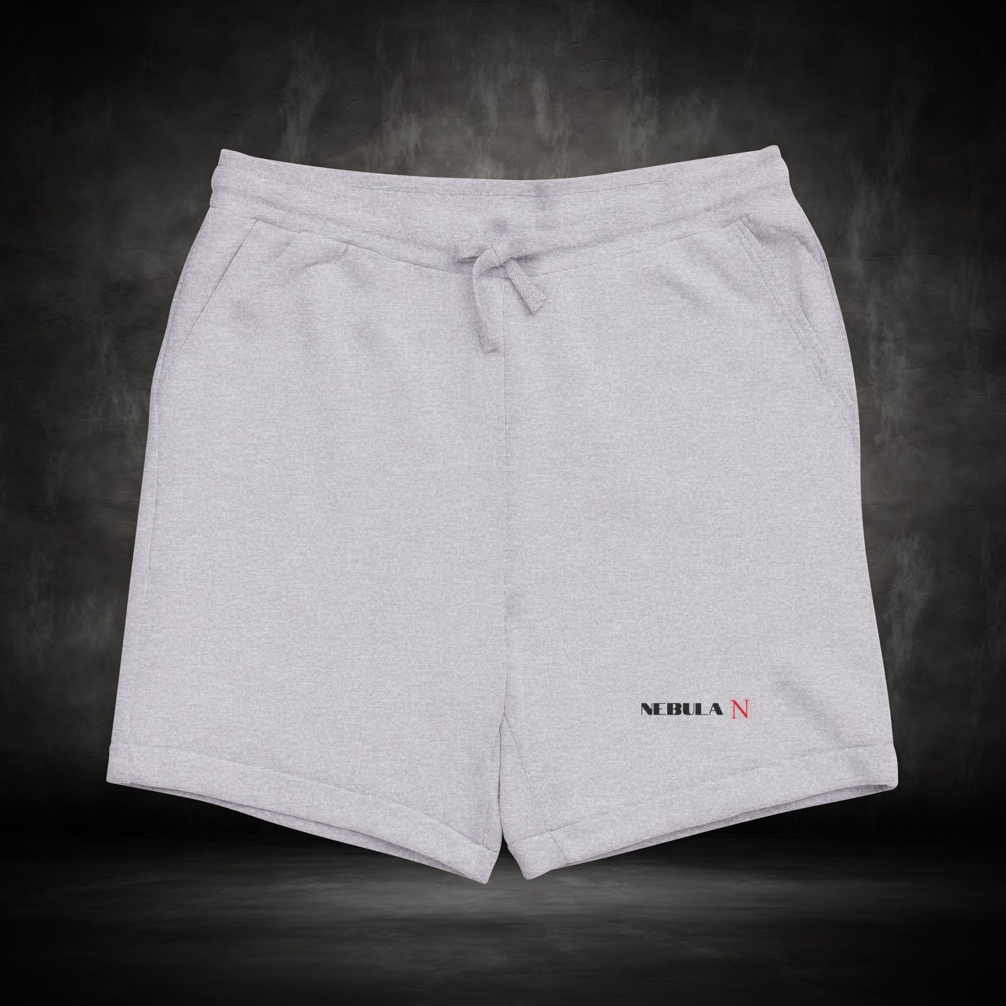 Nebula Line Embroidered Fleece Sweatshorts