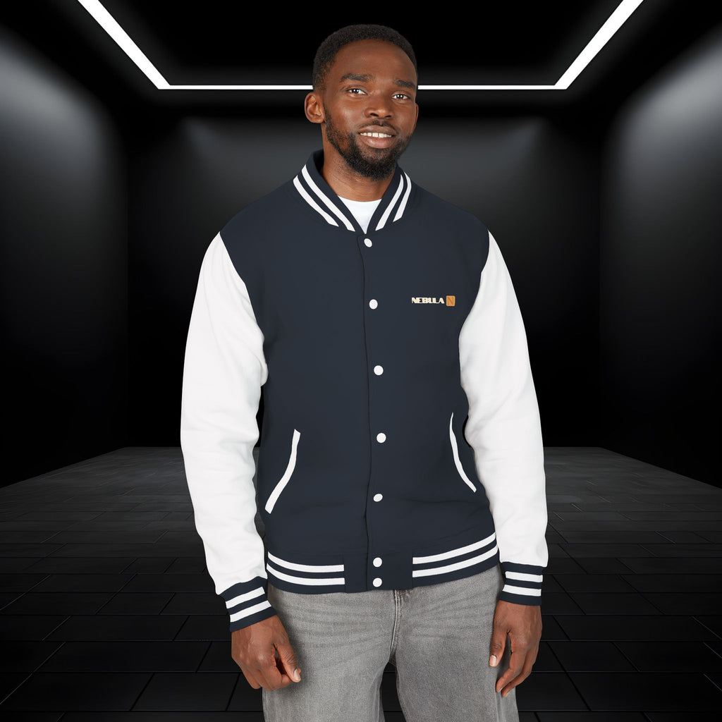 Nebula Line Designer Letterman Jacket – Retro Varsity