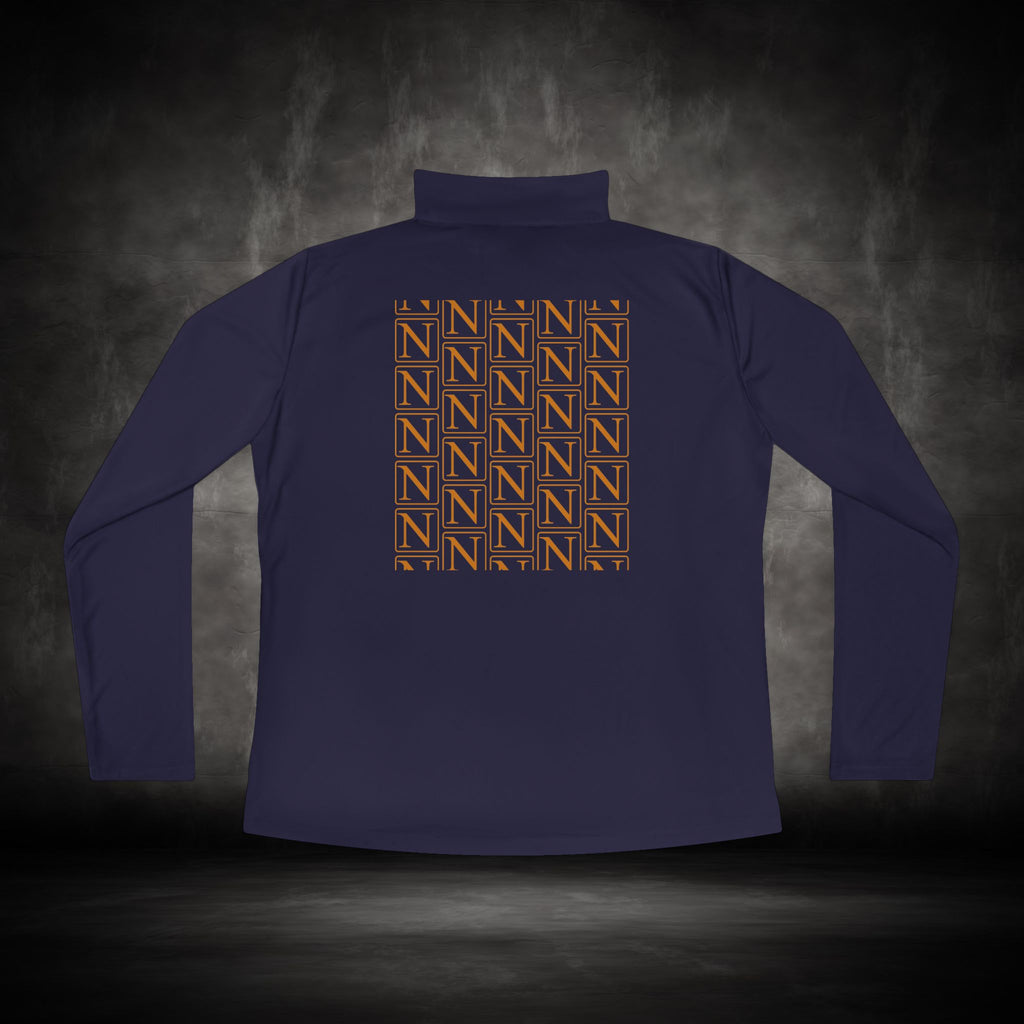 Nebula Line Ladies Designer Quarter-Zip Pullover