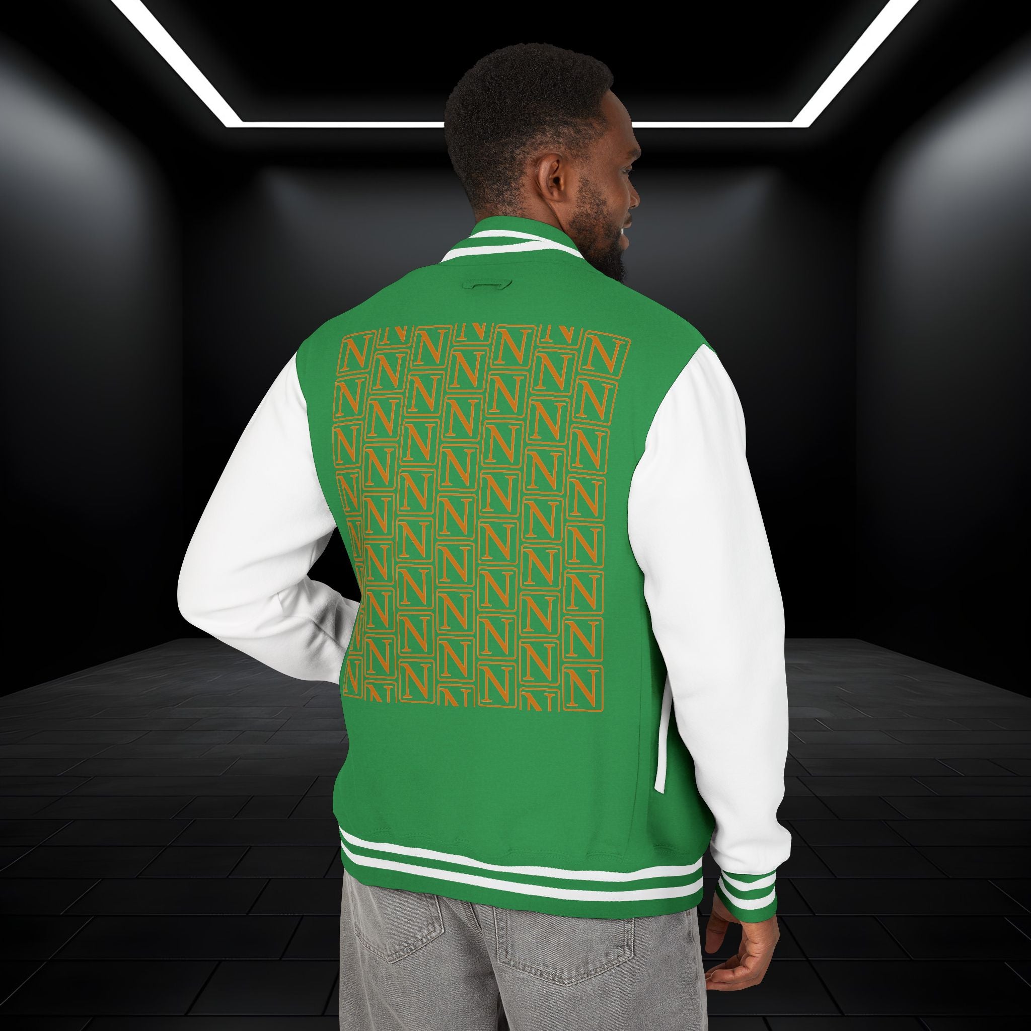 Nebula Line Designer Letterman Jacket – Retro Varsity