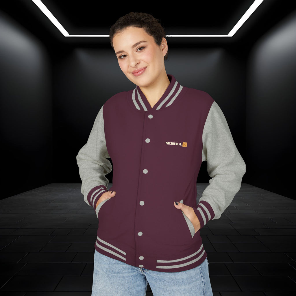 Nebula Line Designer Letterman Jacket – Retro Varsity