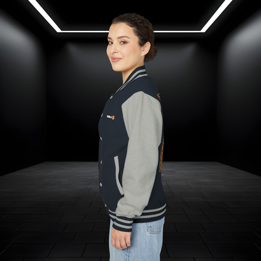 Nebula Line Designer Letterman Jacket – Retro Varsity