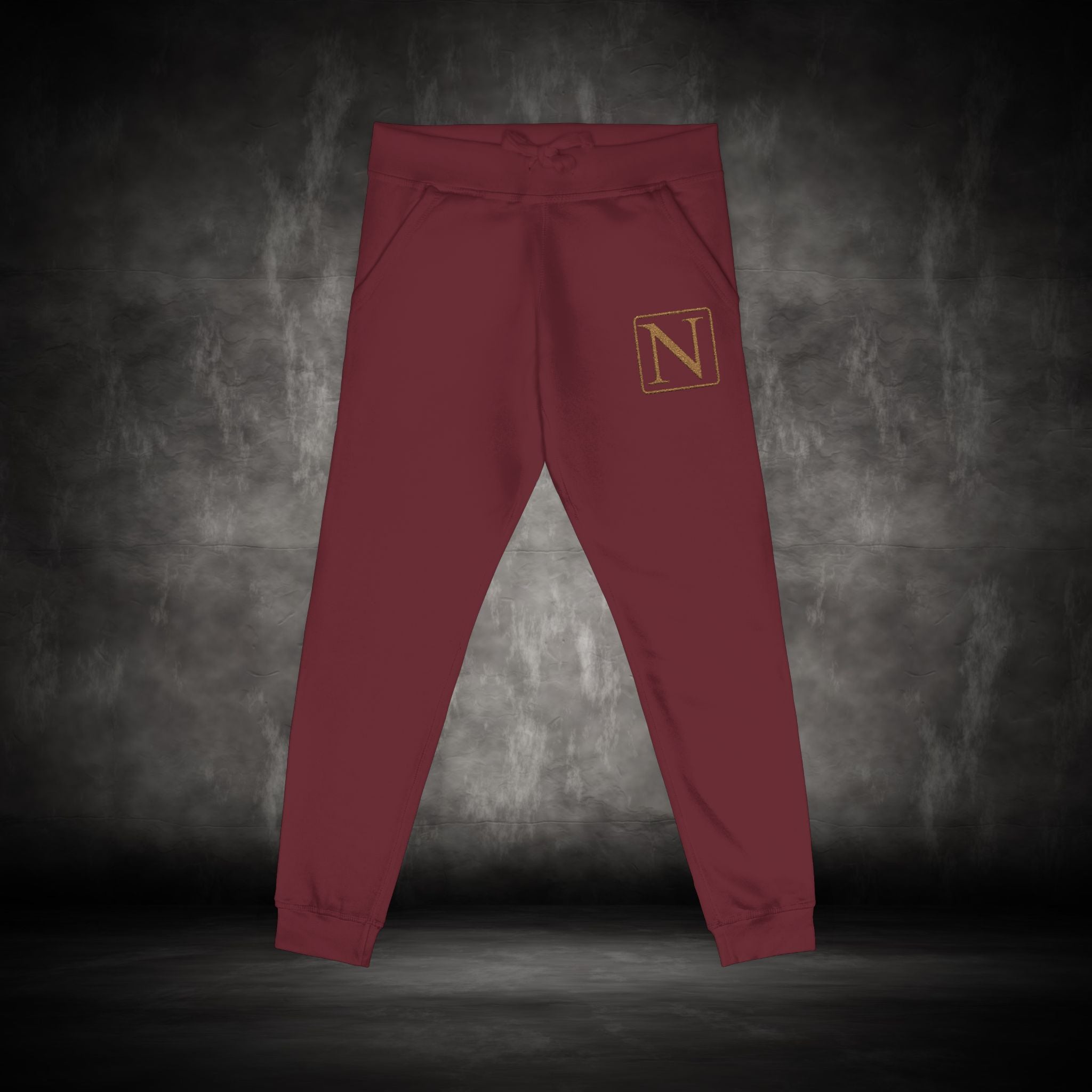 Nebula Line Limited Edition Embroidered Fleece Sweatpants Joggers