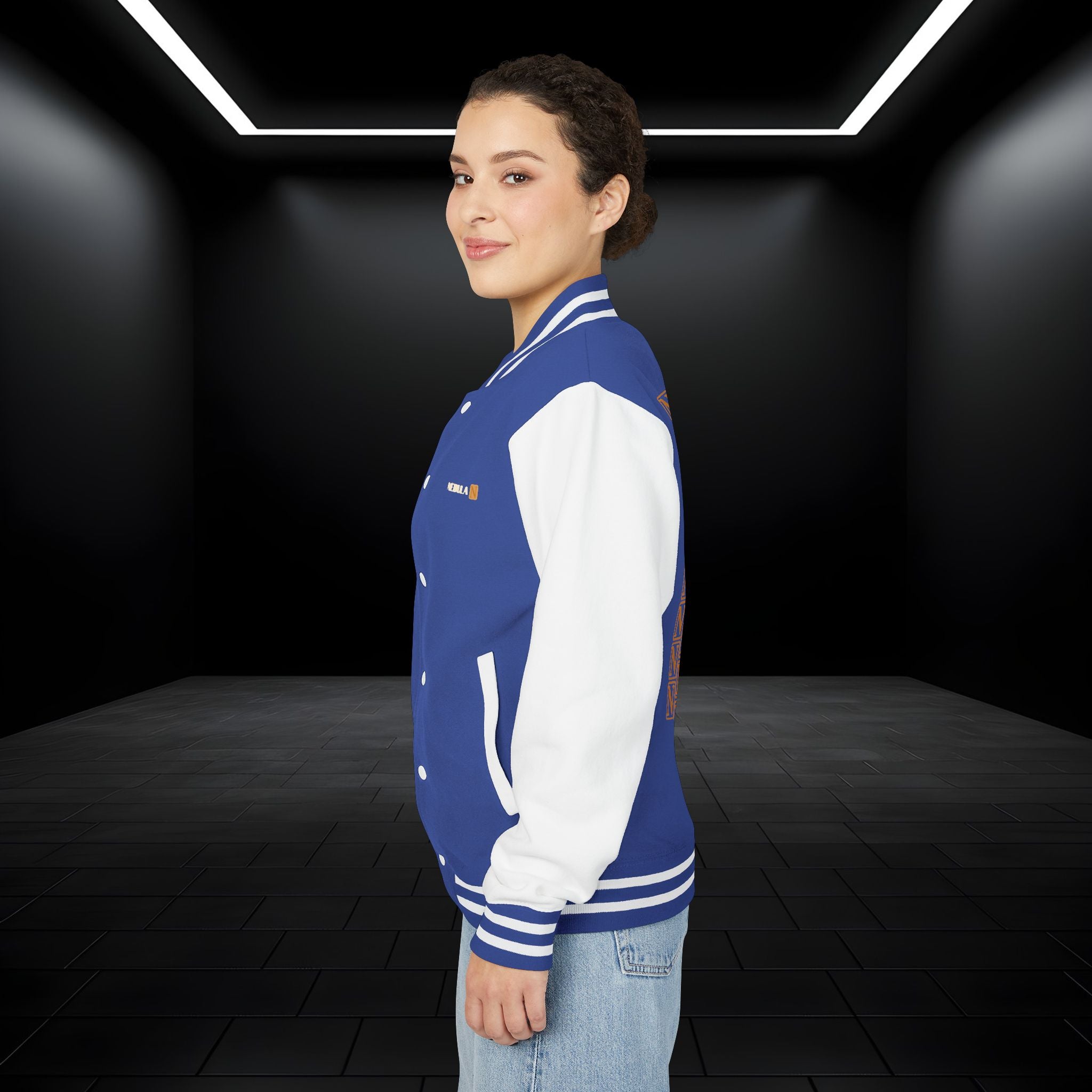 Nebula Line Designer Letterman Jacket – Retro Varsity
