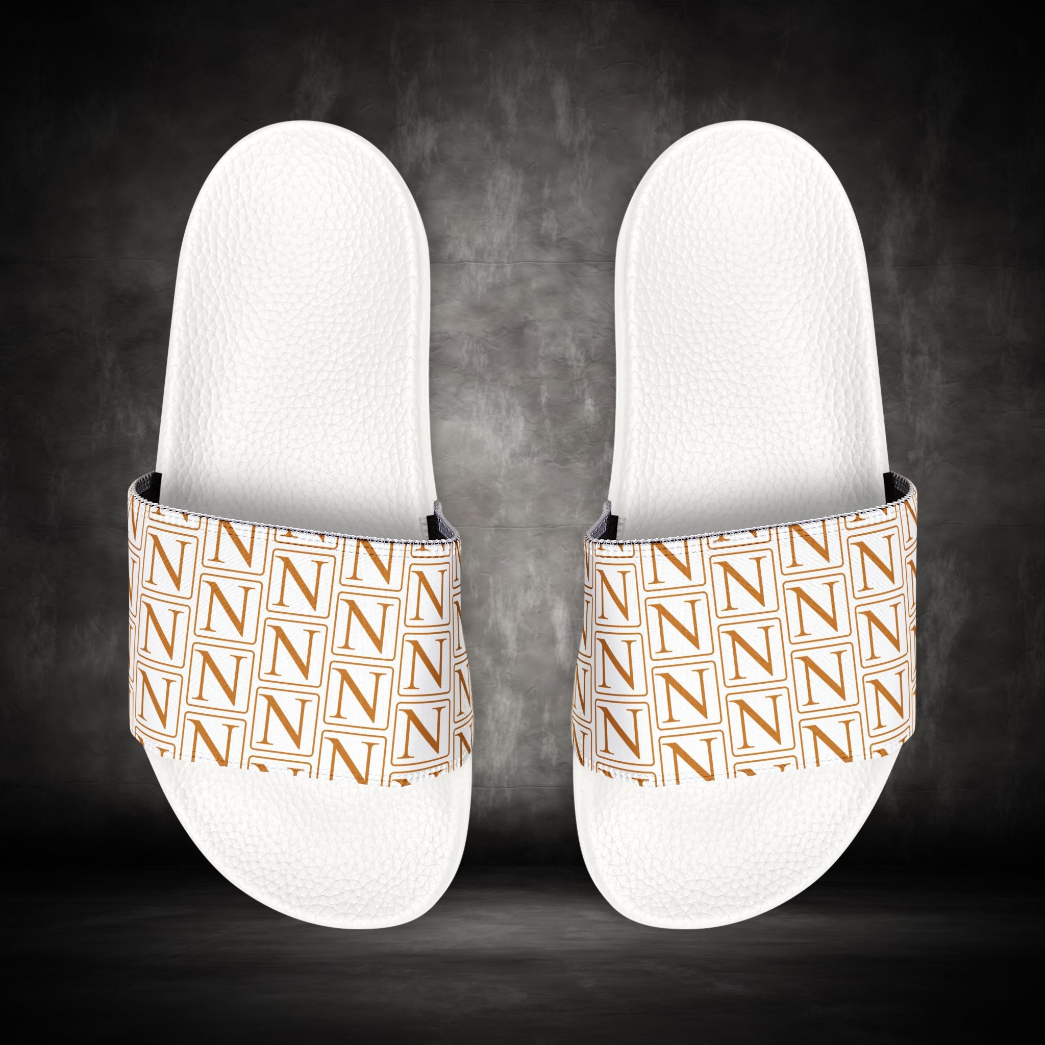 Nebula Line Limited White Edition Removable-Strap Slide Sandals