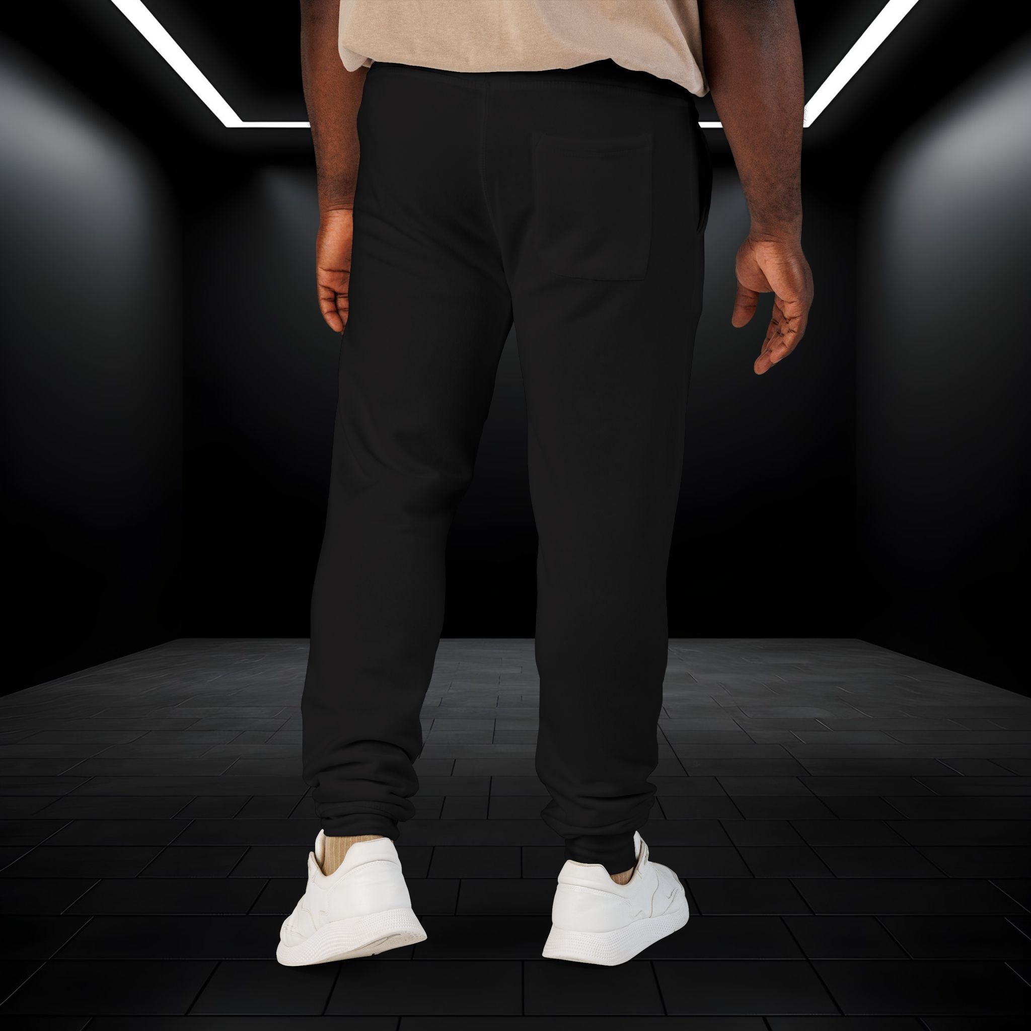 Nebula Line Limited Edition Embroidered Fleece Sweatpants Joggers