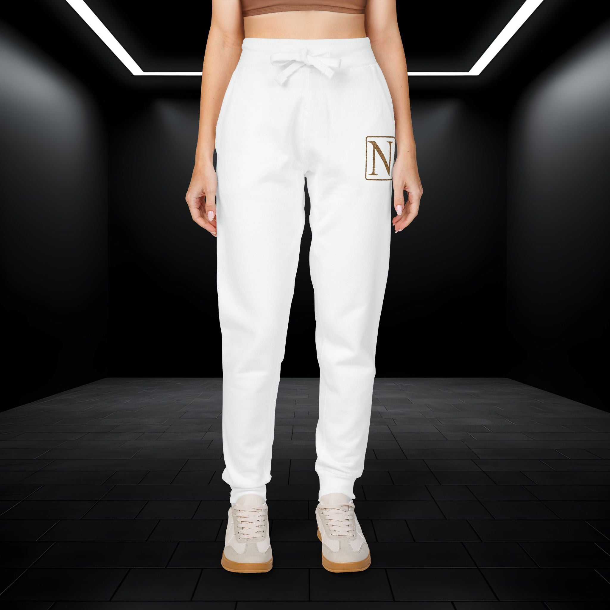 Nebula Line Limited Edition Embroidered Fleece Sweatpants Joggers