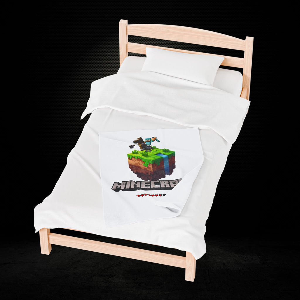 Minecraft Velveteen Plush Blanket