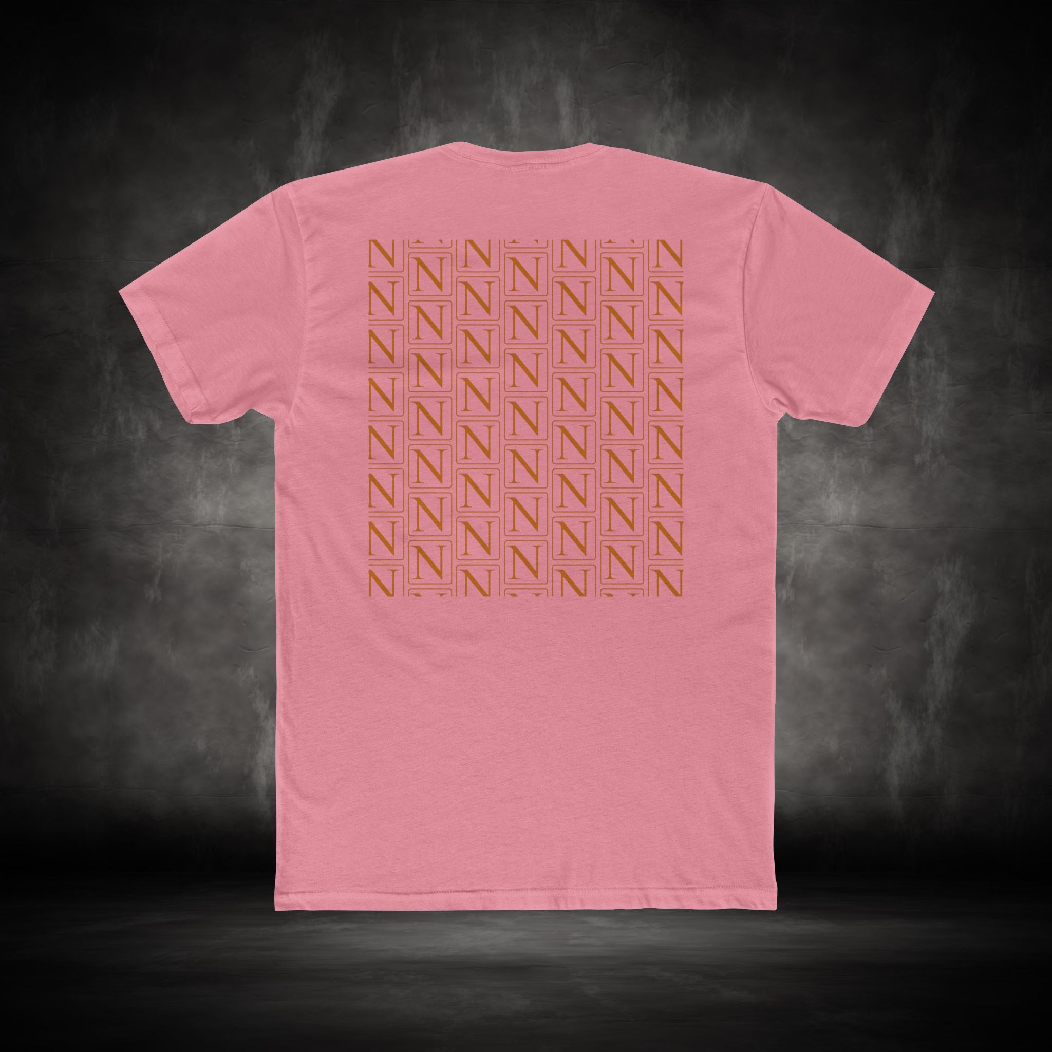 Nebula Line Minimalist Designer Cotton Crew T-Shirt