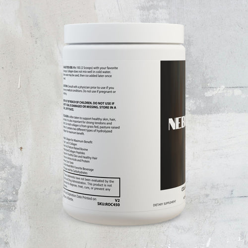 Nebula Collagen Peptides Type I & III Supplement (350g, 12.3oz)